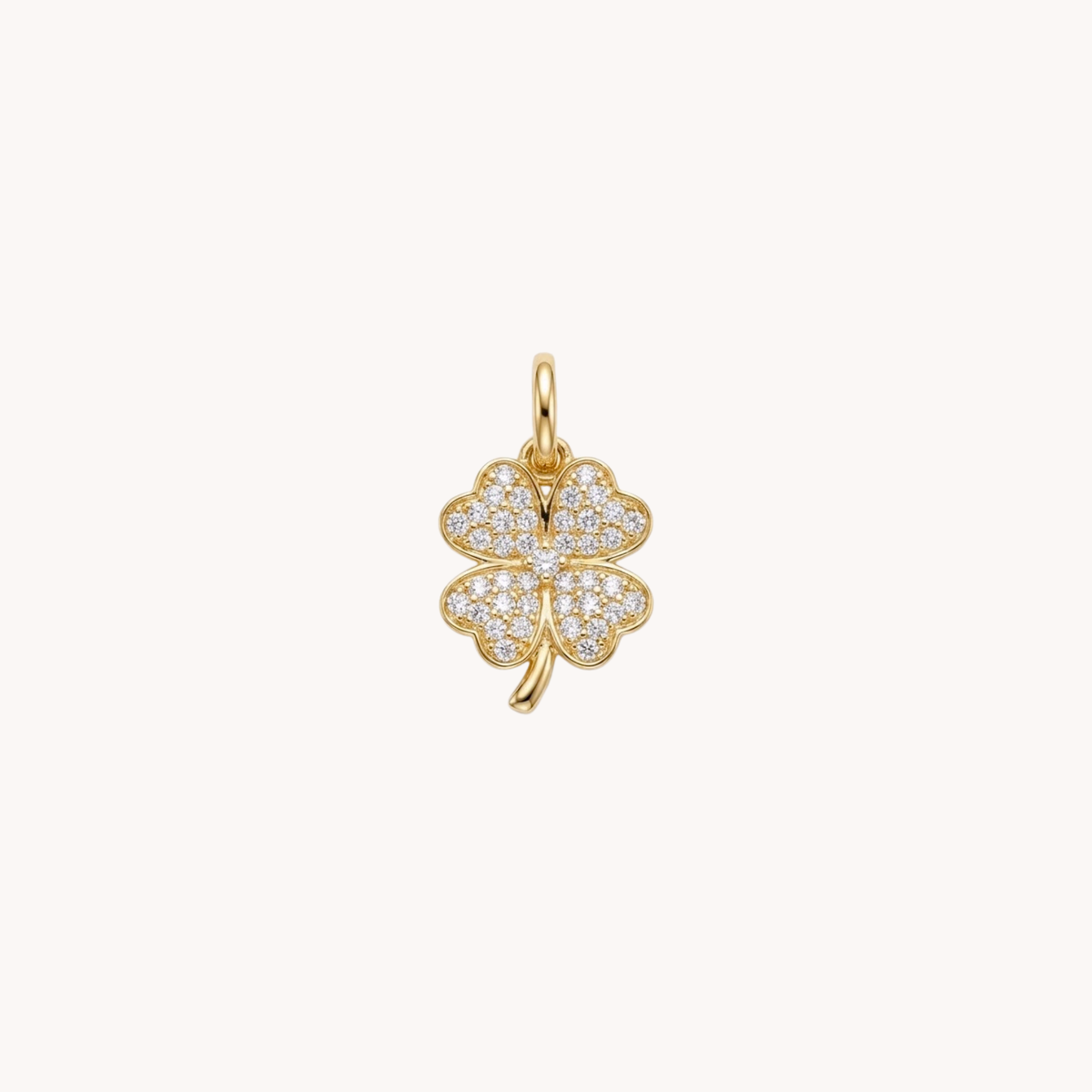 CIONDOLO LUCKY PAVE'