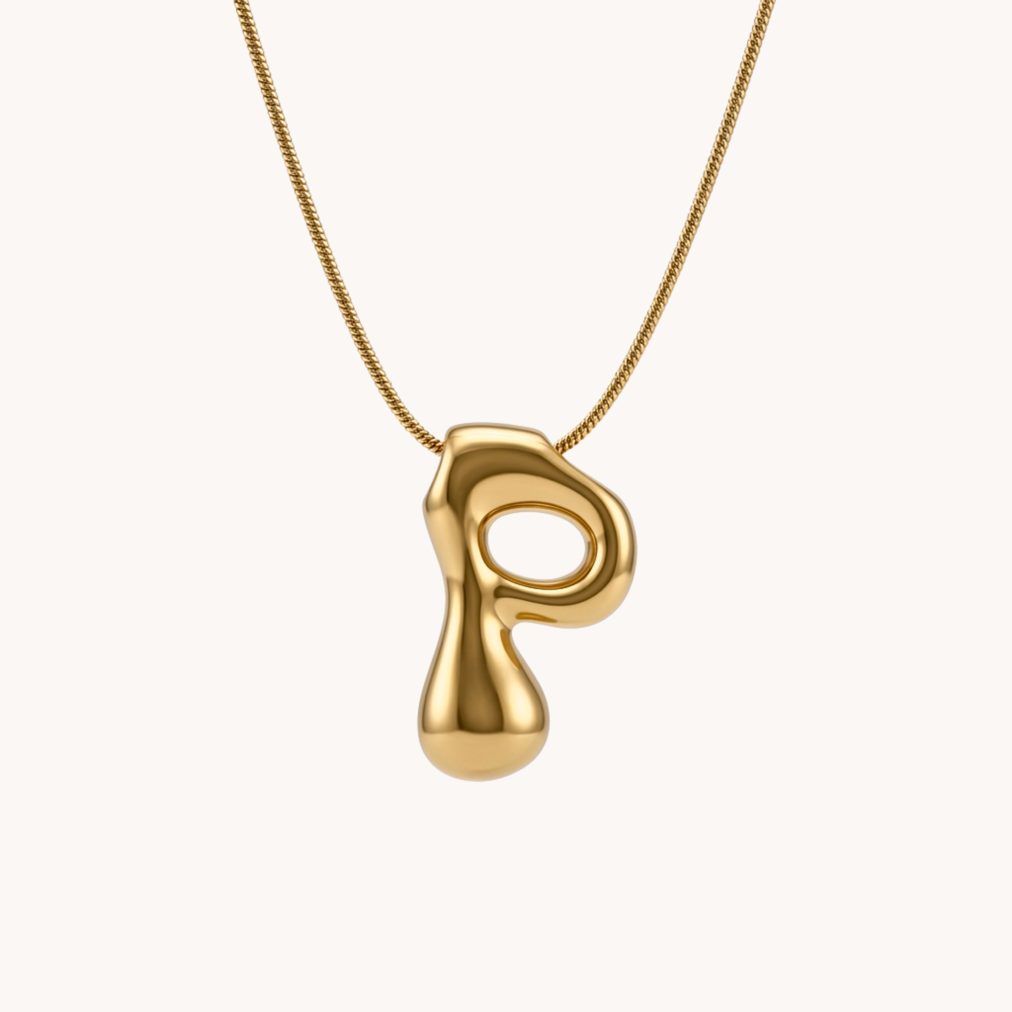 COLLANA IDENTITY IN ACCIAIO - scegli la tua lettera