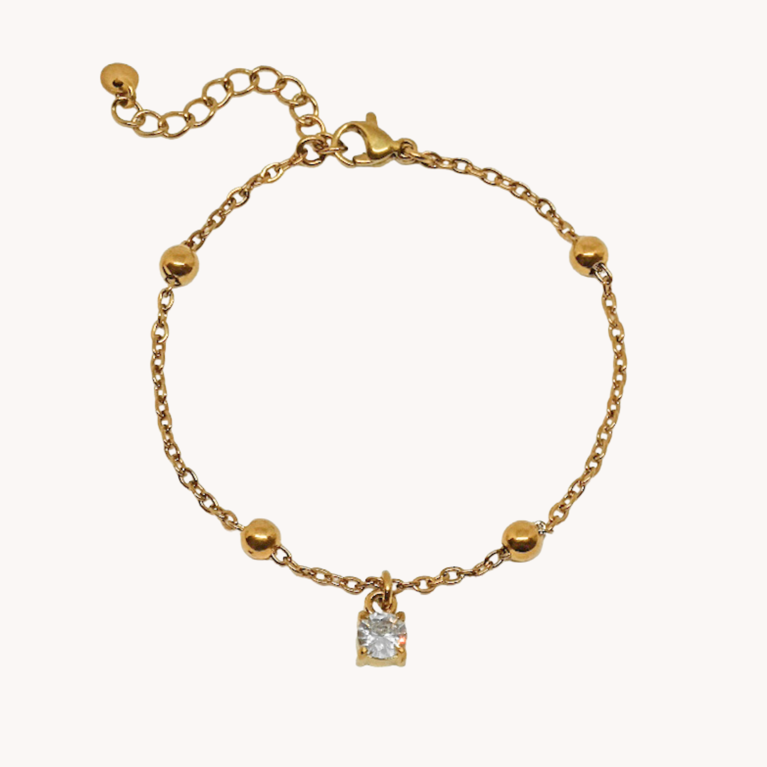 BRACCIALE PALLINI E ZIRCONE