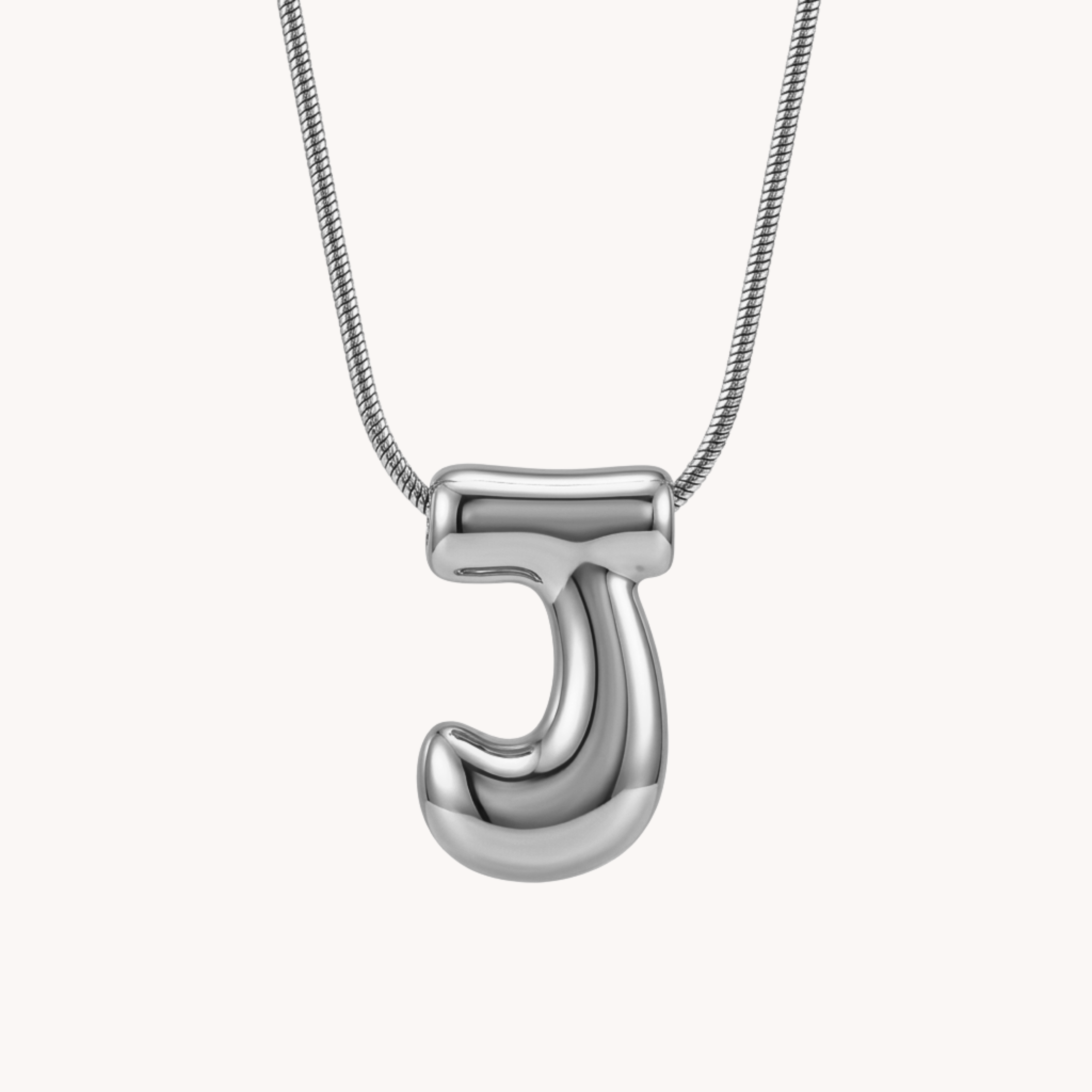 COLLANA IDENTITY IN ACCIAIO - scegli la tua lettera