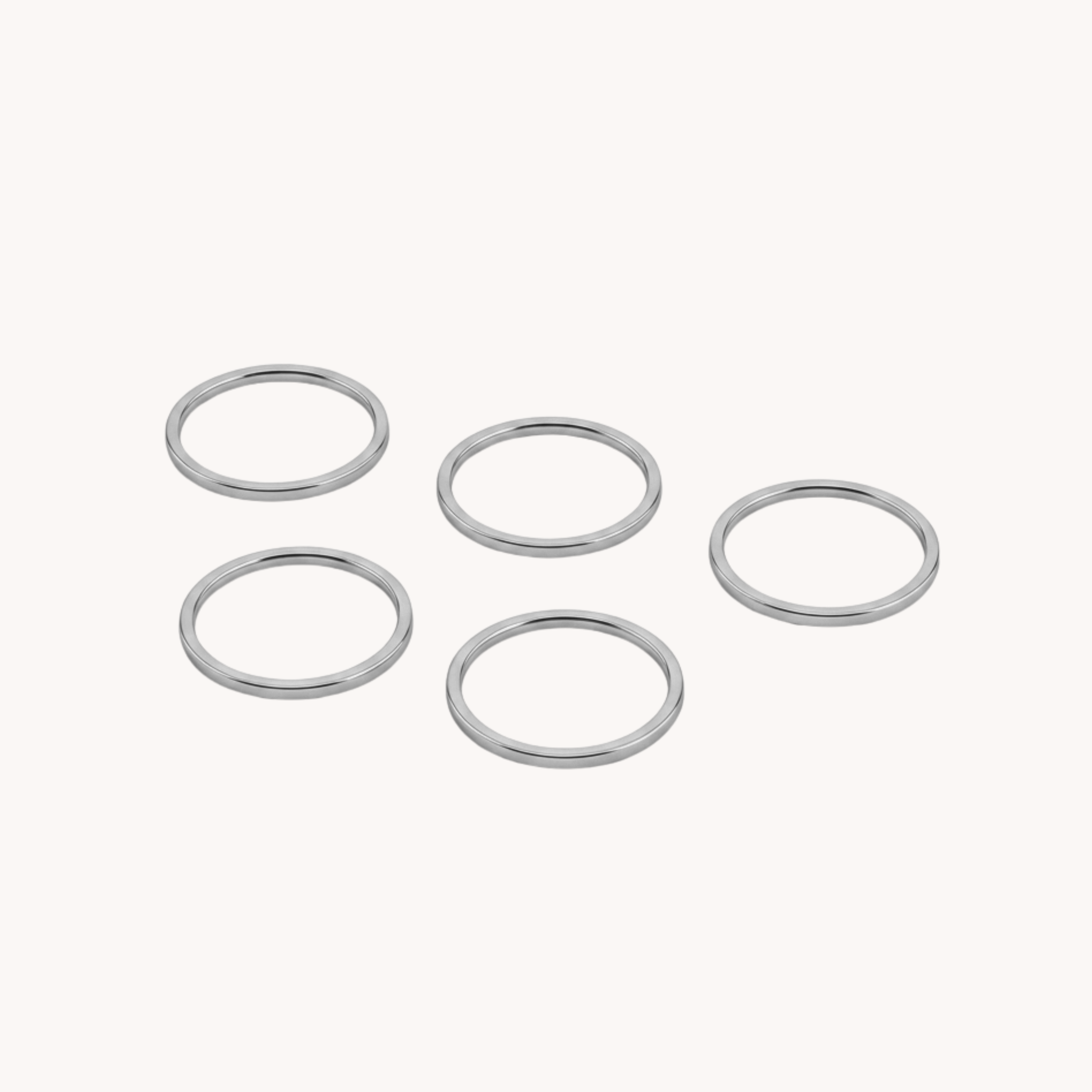 SET 5 ANELLI ESSENTIAL