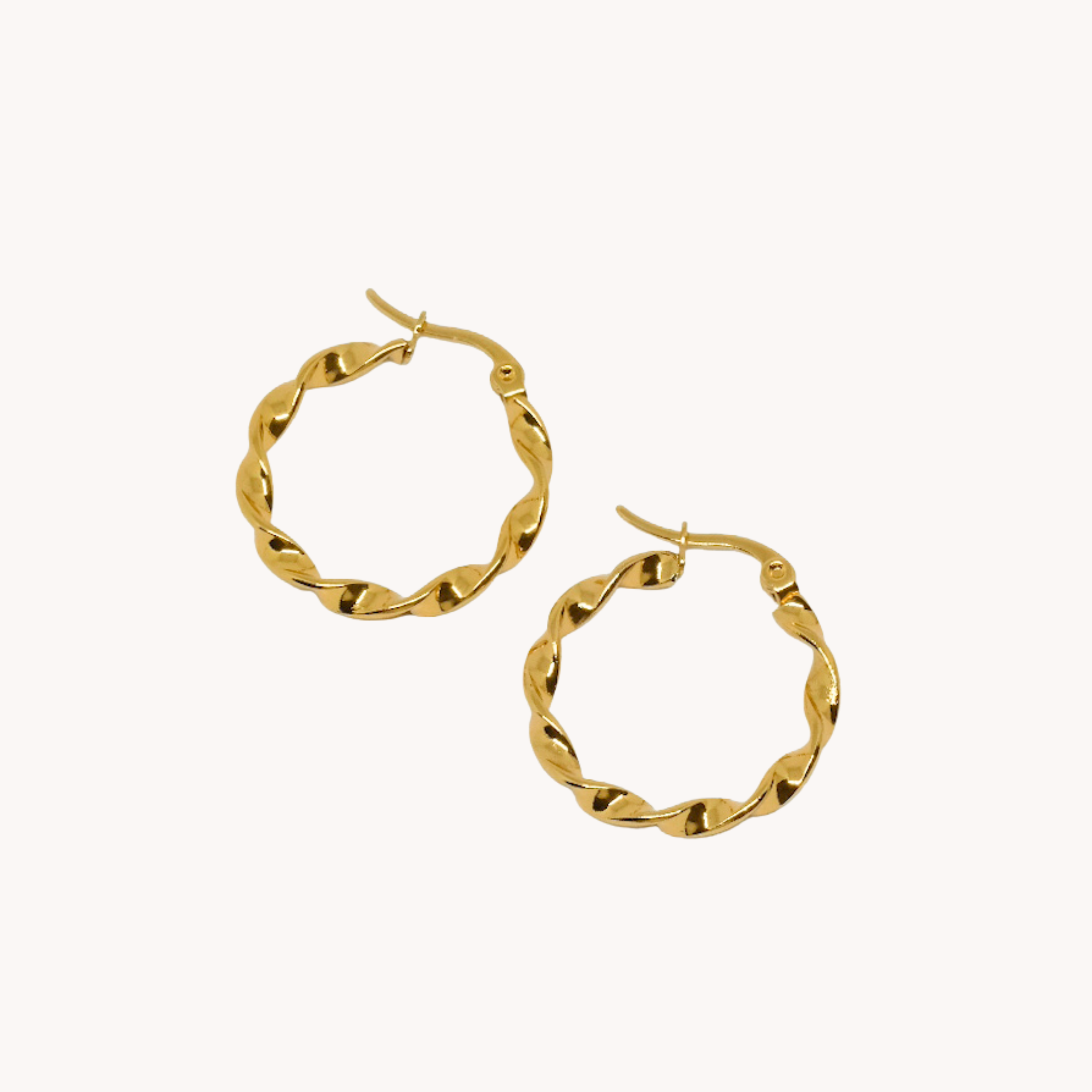 COPPIA ORECCHINI INTRECCIATI