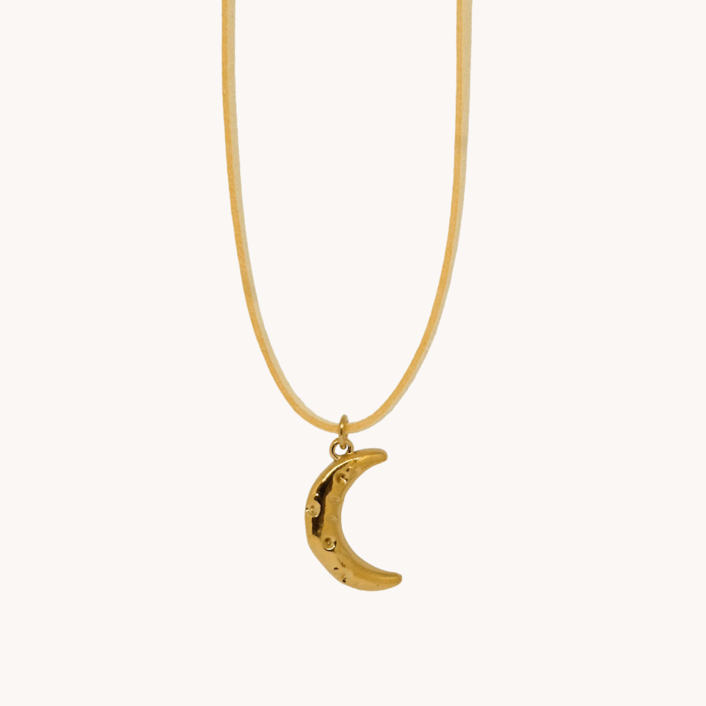 CHOKER SCAMOSCIATO LUNA