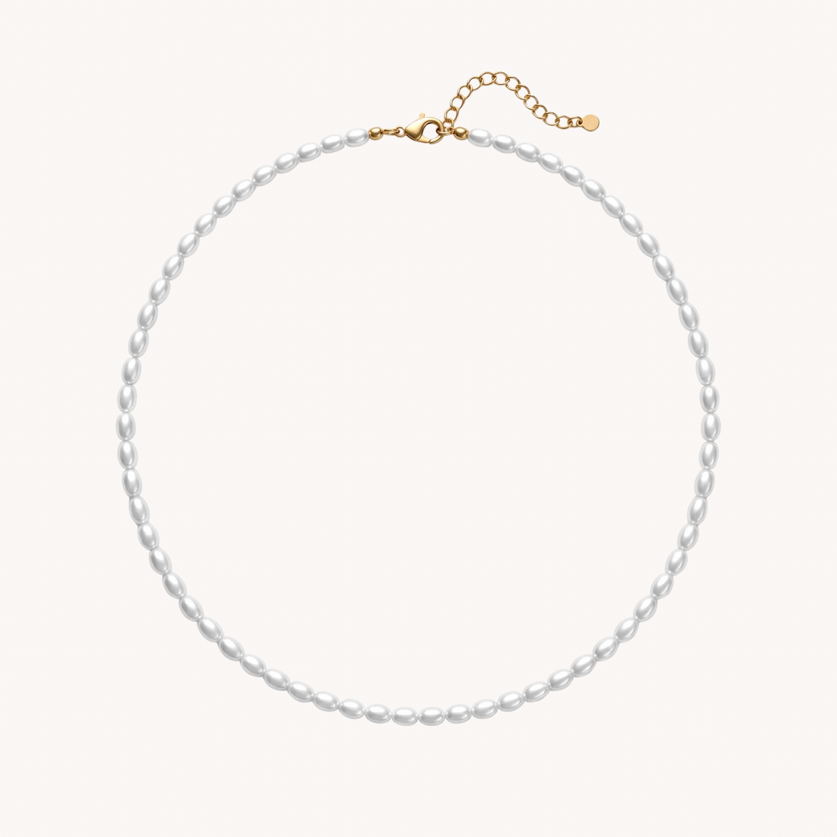 GIROCOLLO PERLE ALLUNGATE MINI