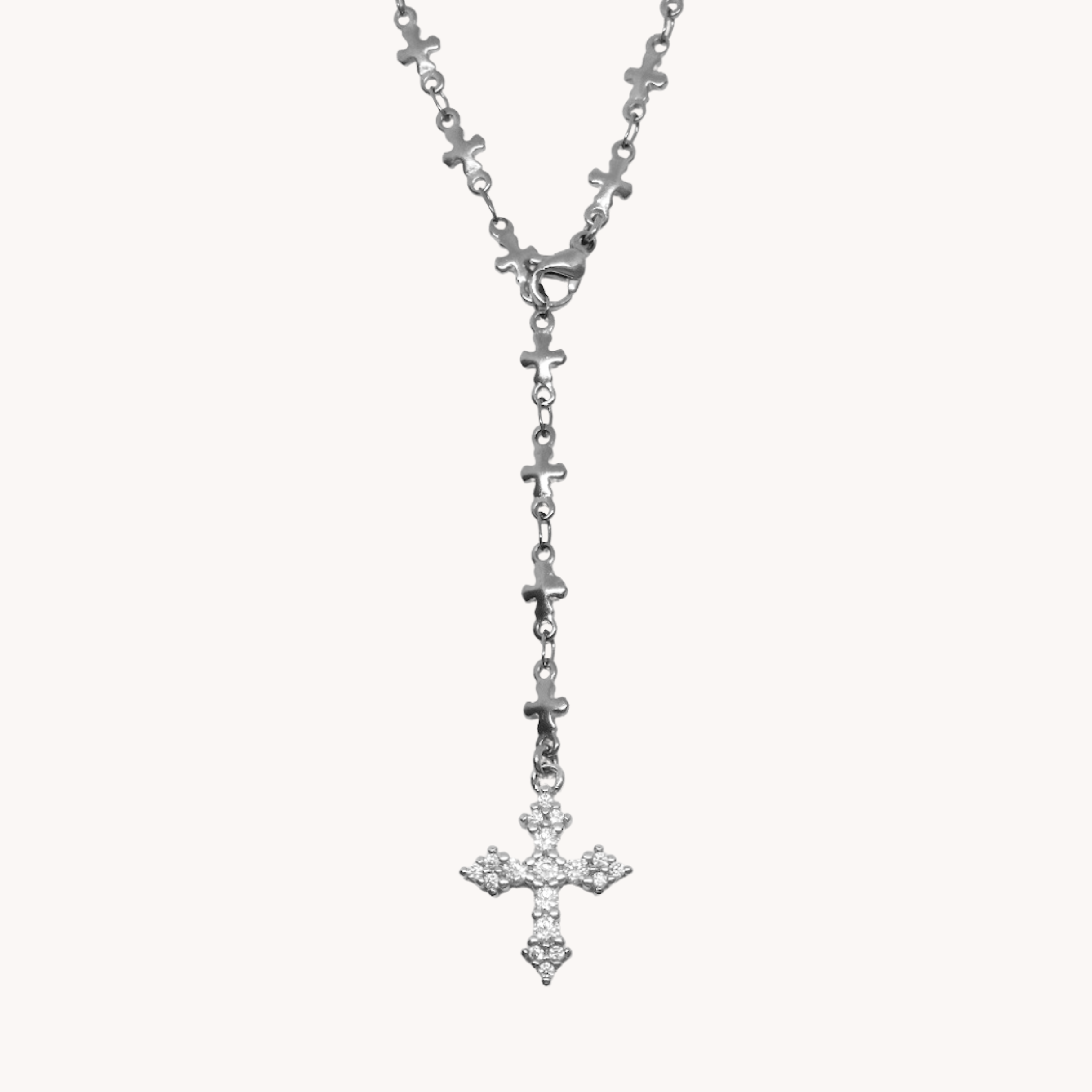 COLLANA CROCE PENDENTE