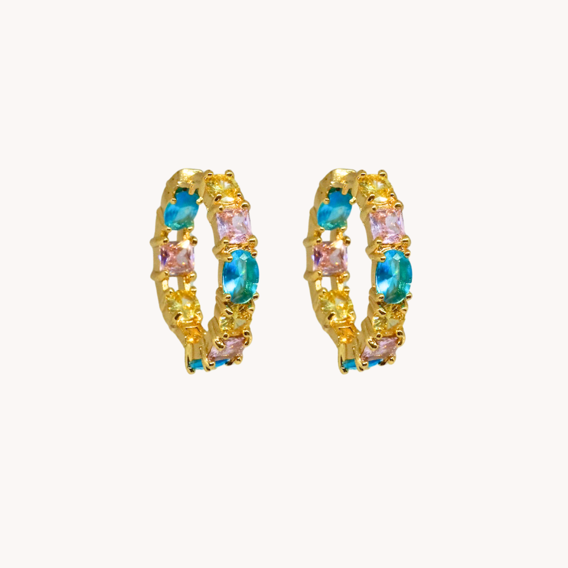 COPPIA ORECCHINI RAINBOW