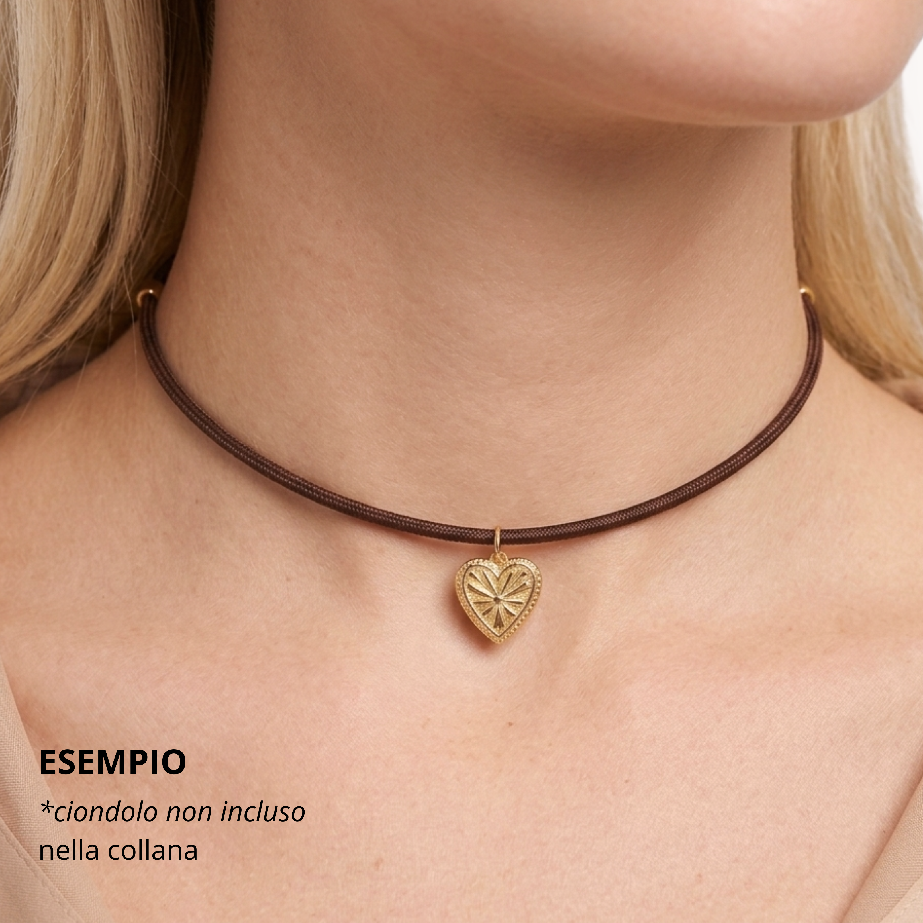 COLLANA MAGNETICA FLEX - flessibile e multiuso in acciaio e tessuto