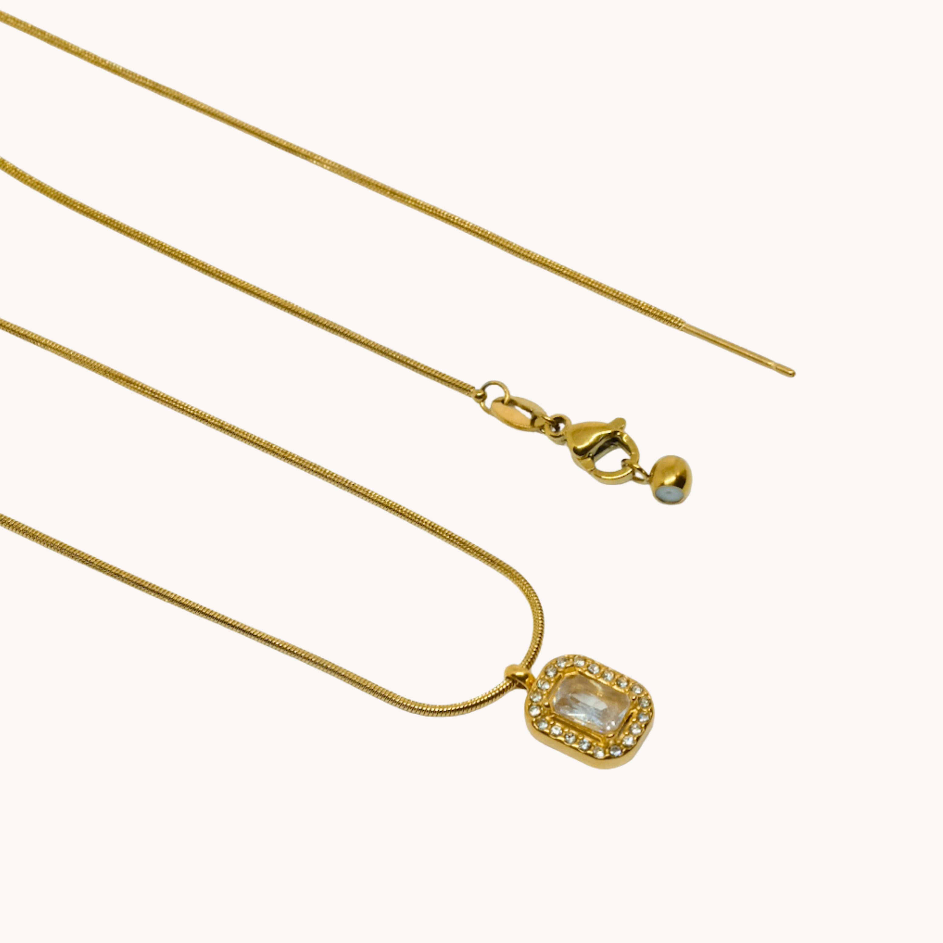 COLLANA CURSORE CON ZIRCONE