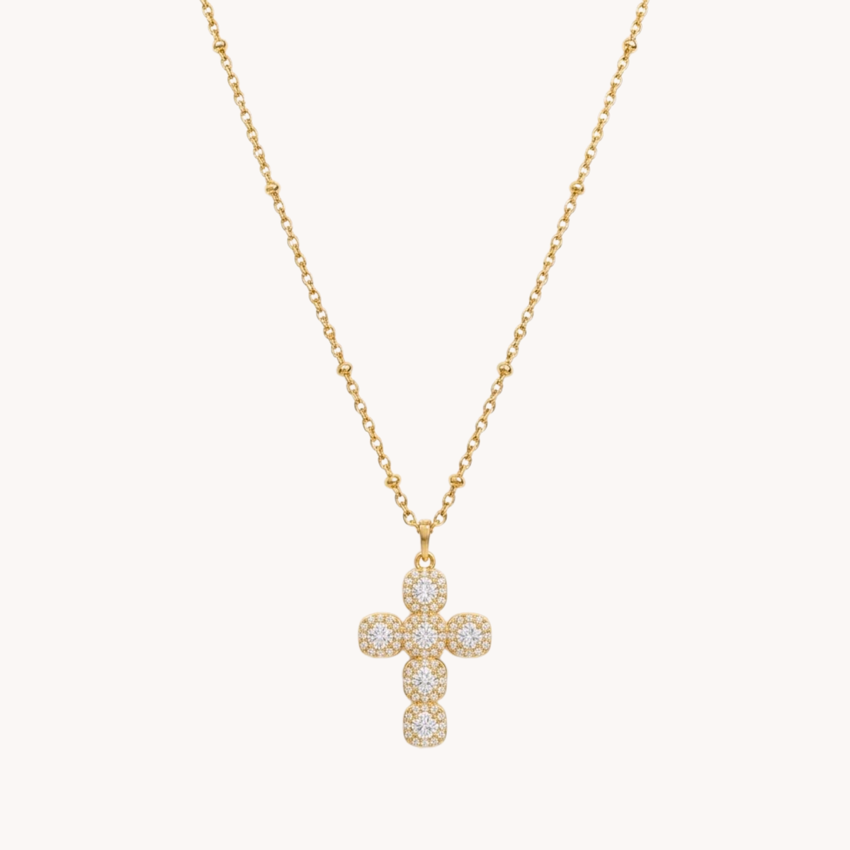 COLLANA CROCE SHINE