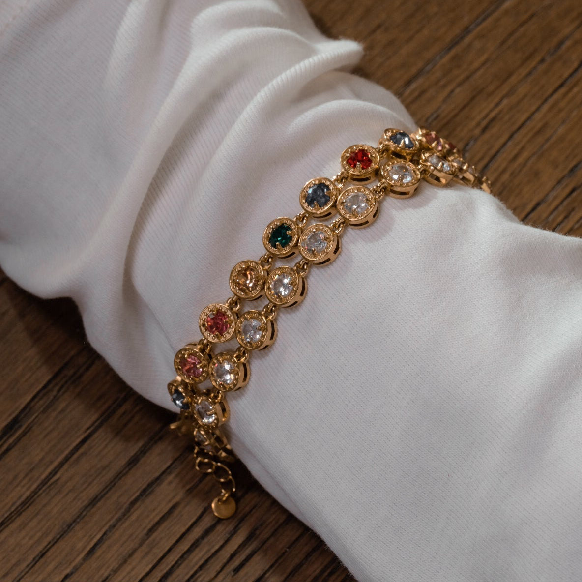 BRACCIALE TENNIS RAINBOW