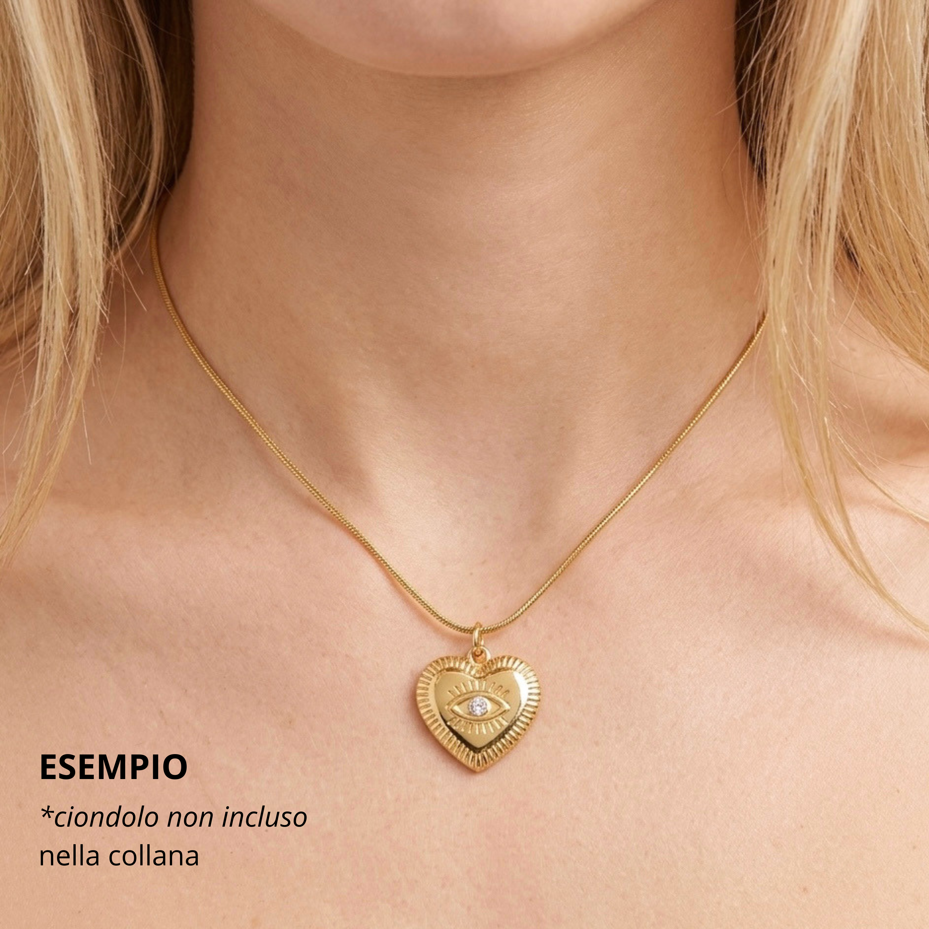 COLLANA SOTTILE PER CIONDOLI - design componibile