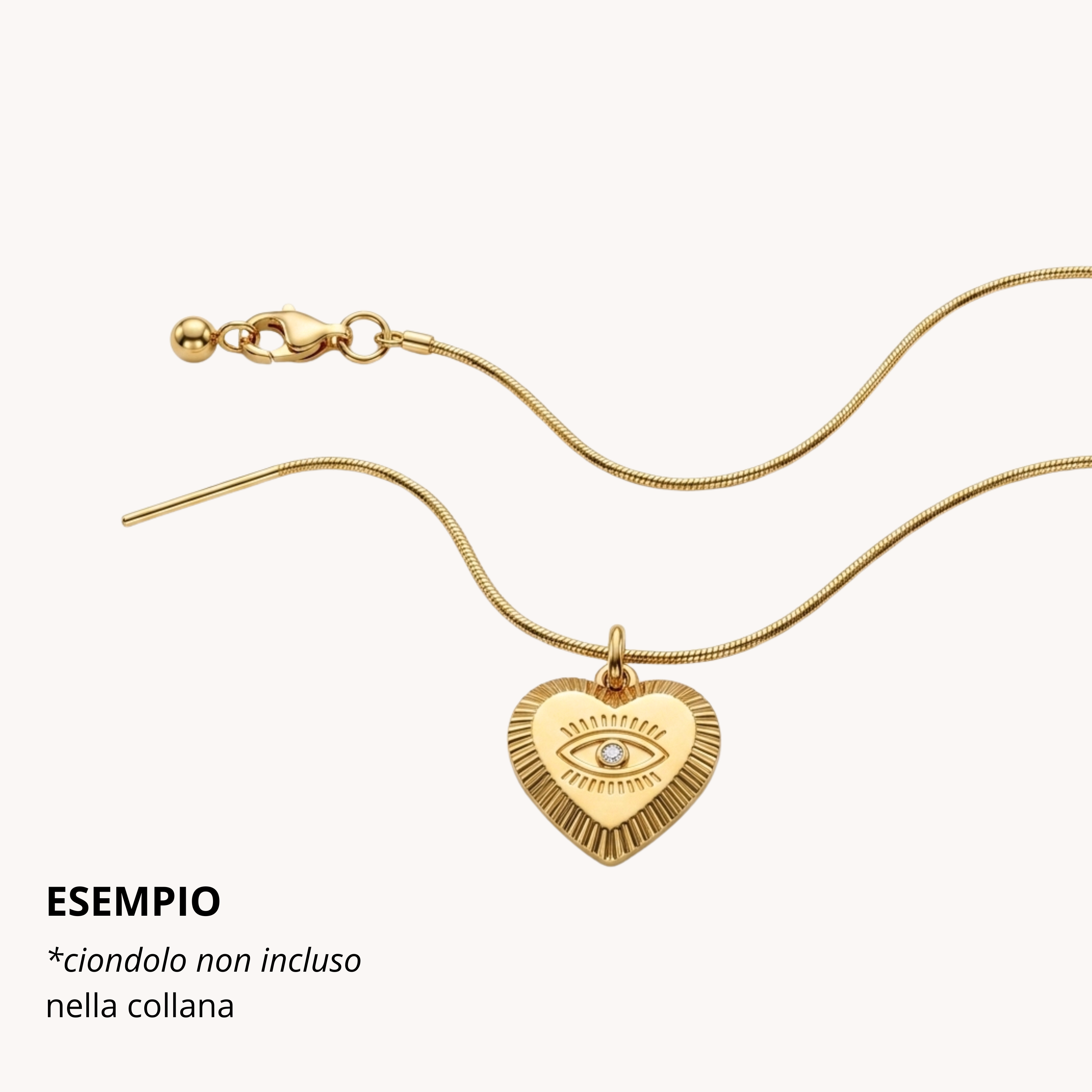 COLLANA SOTTILE PER CIONDOLI - design componibile