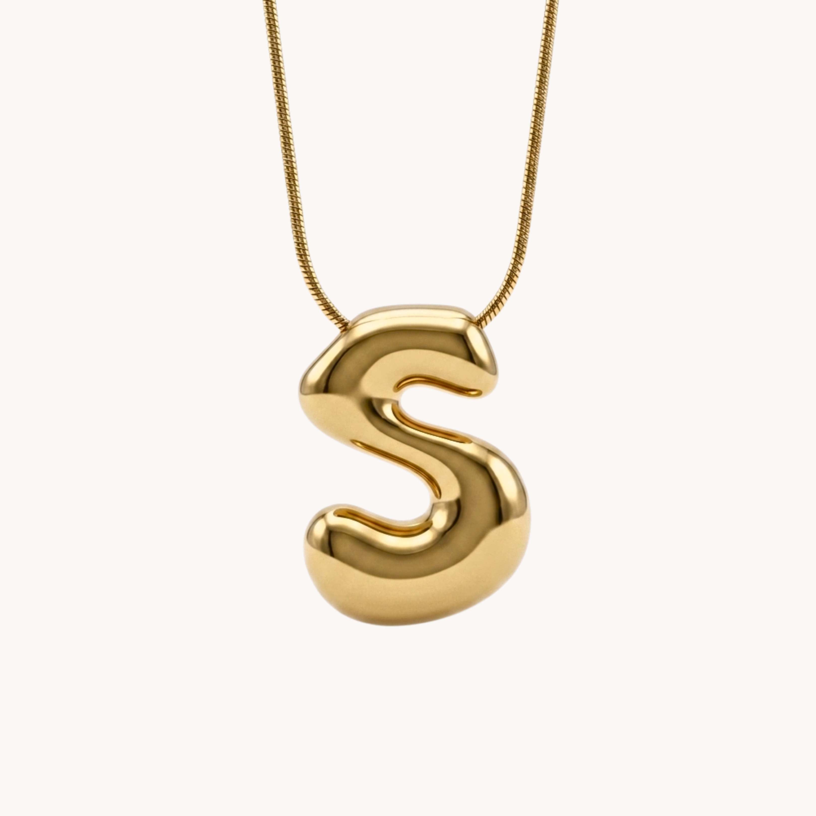 COLLANA IDENTITY IN ACCIAIO - scegli la tua lettera