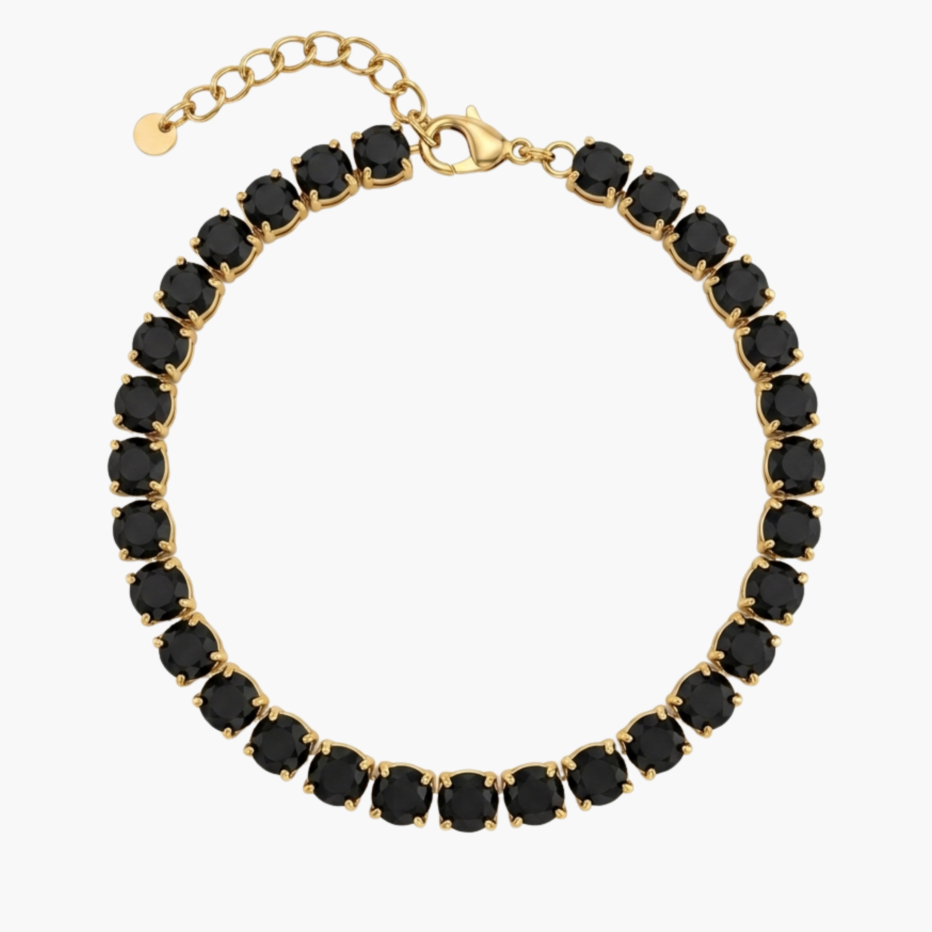 BRACCIALE TENNIS NERO