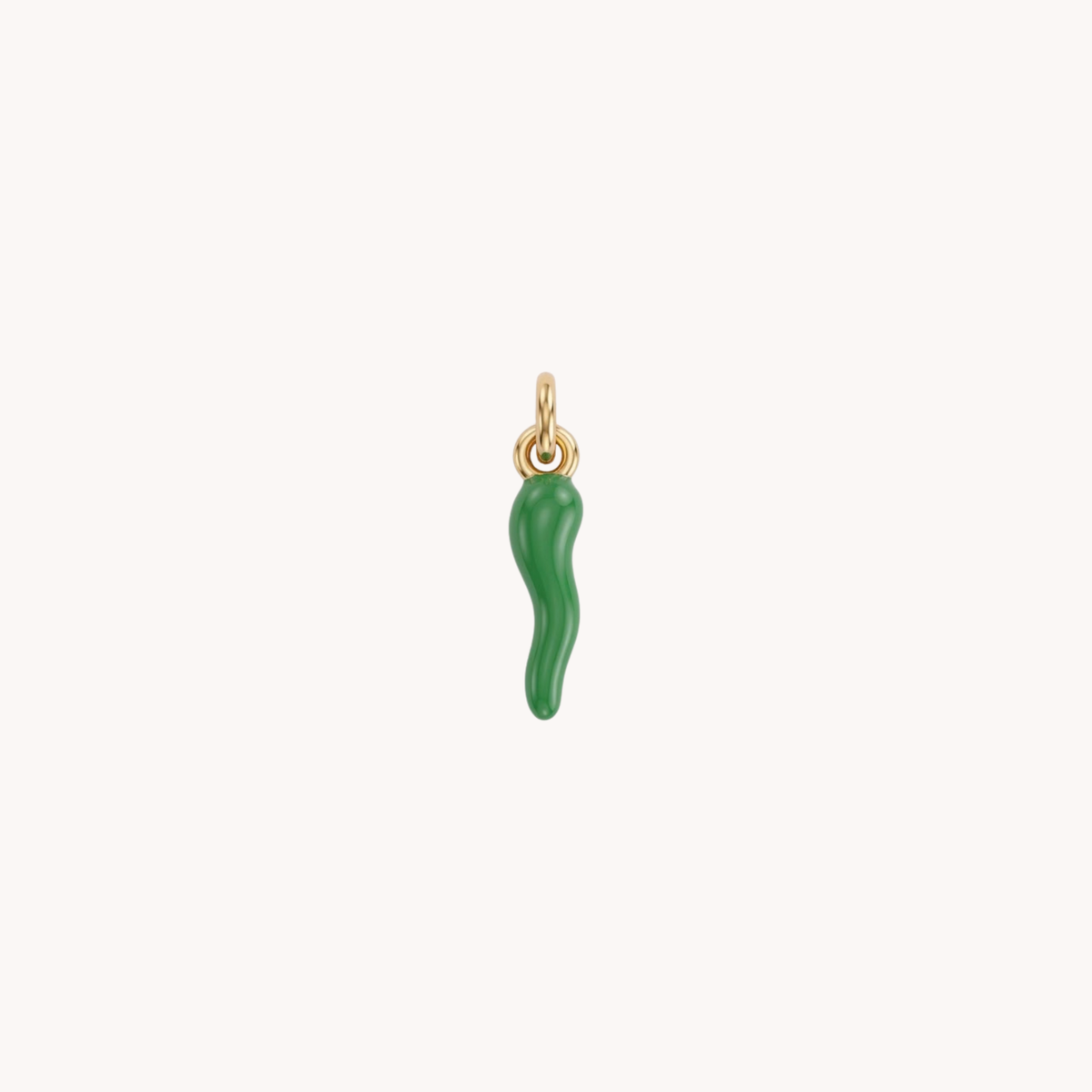 CIONDOLO CORNETTO VERDE