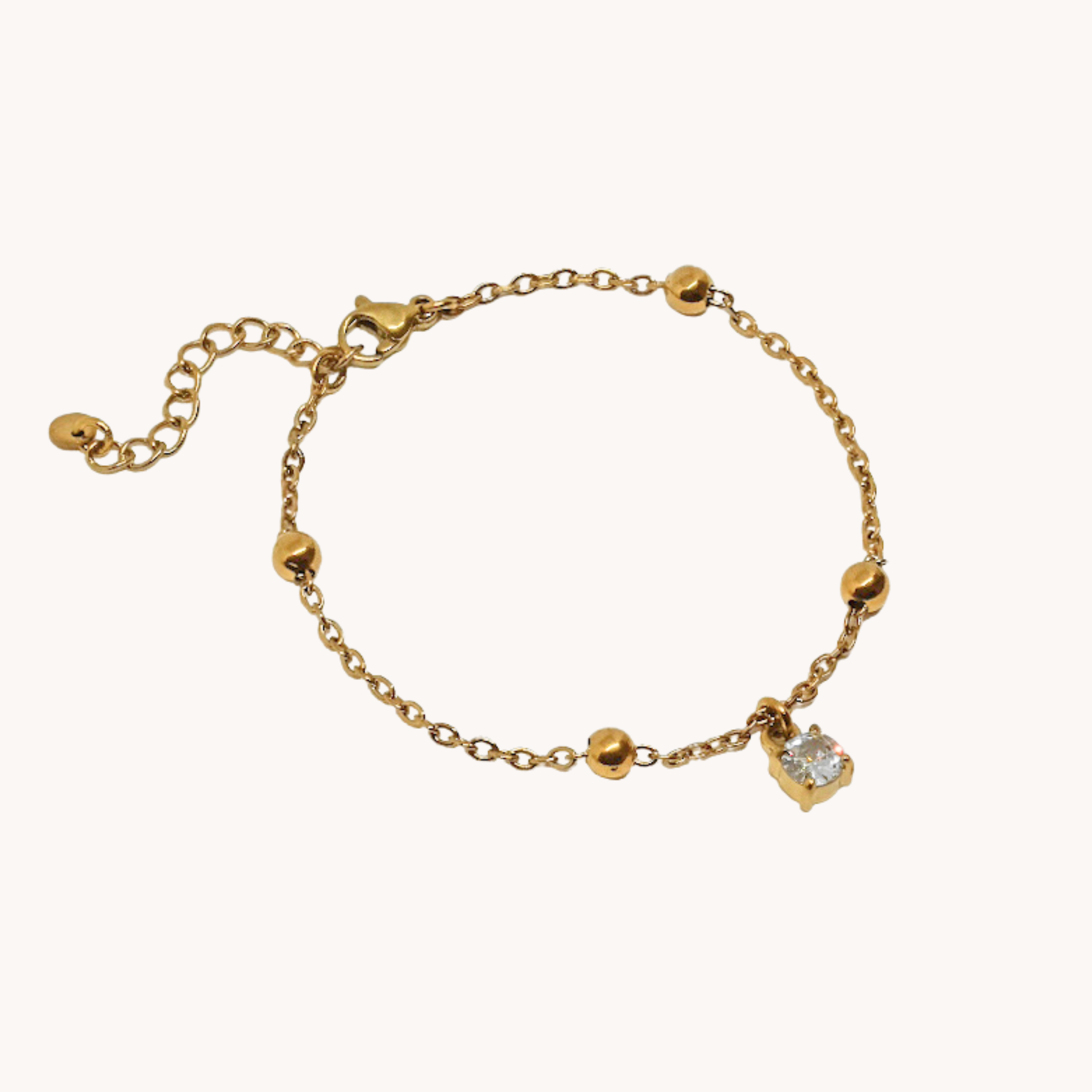BRACCIALE PALLINI E ZIRCONE