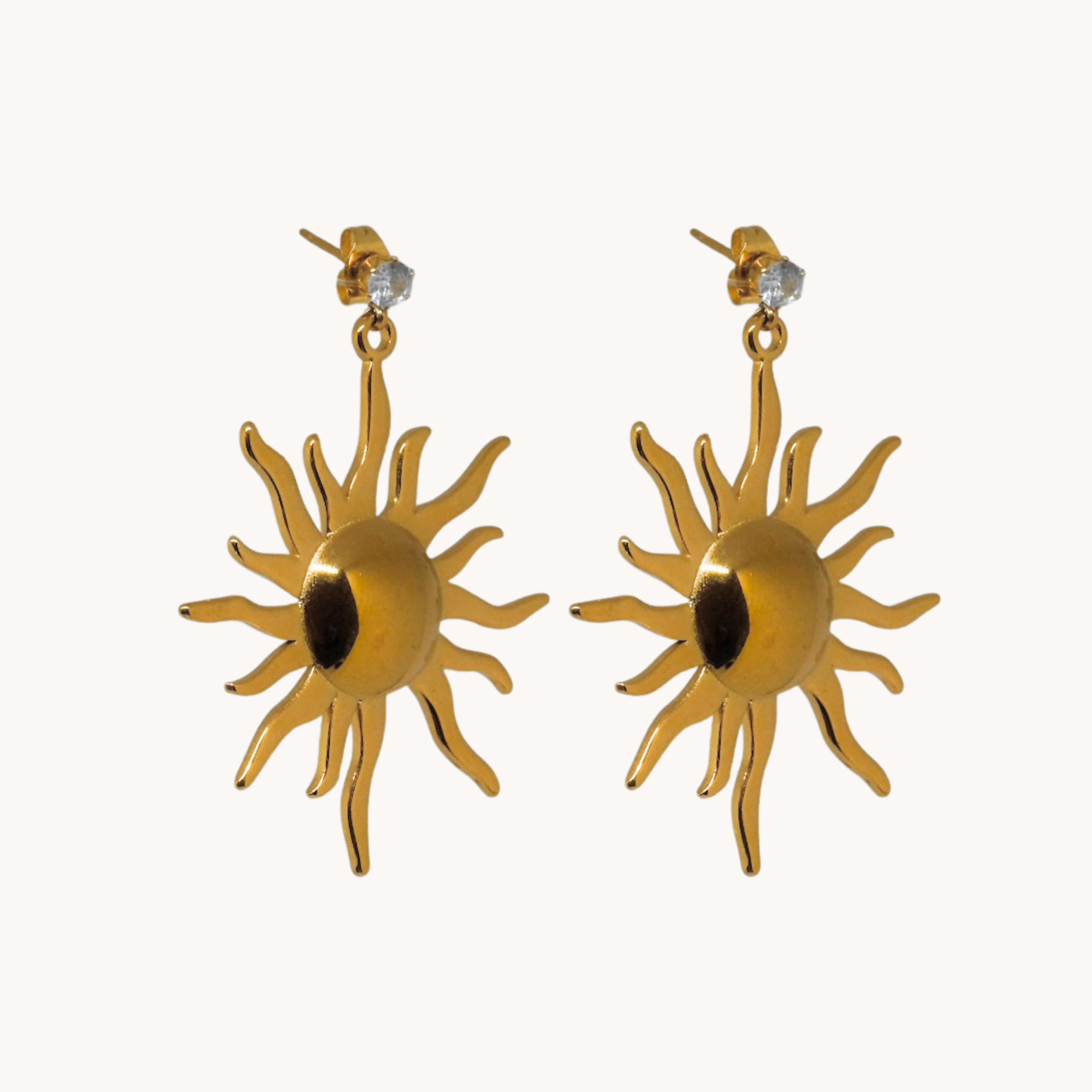 COPPIA ORECCHINI SOLE
