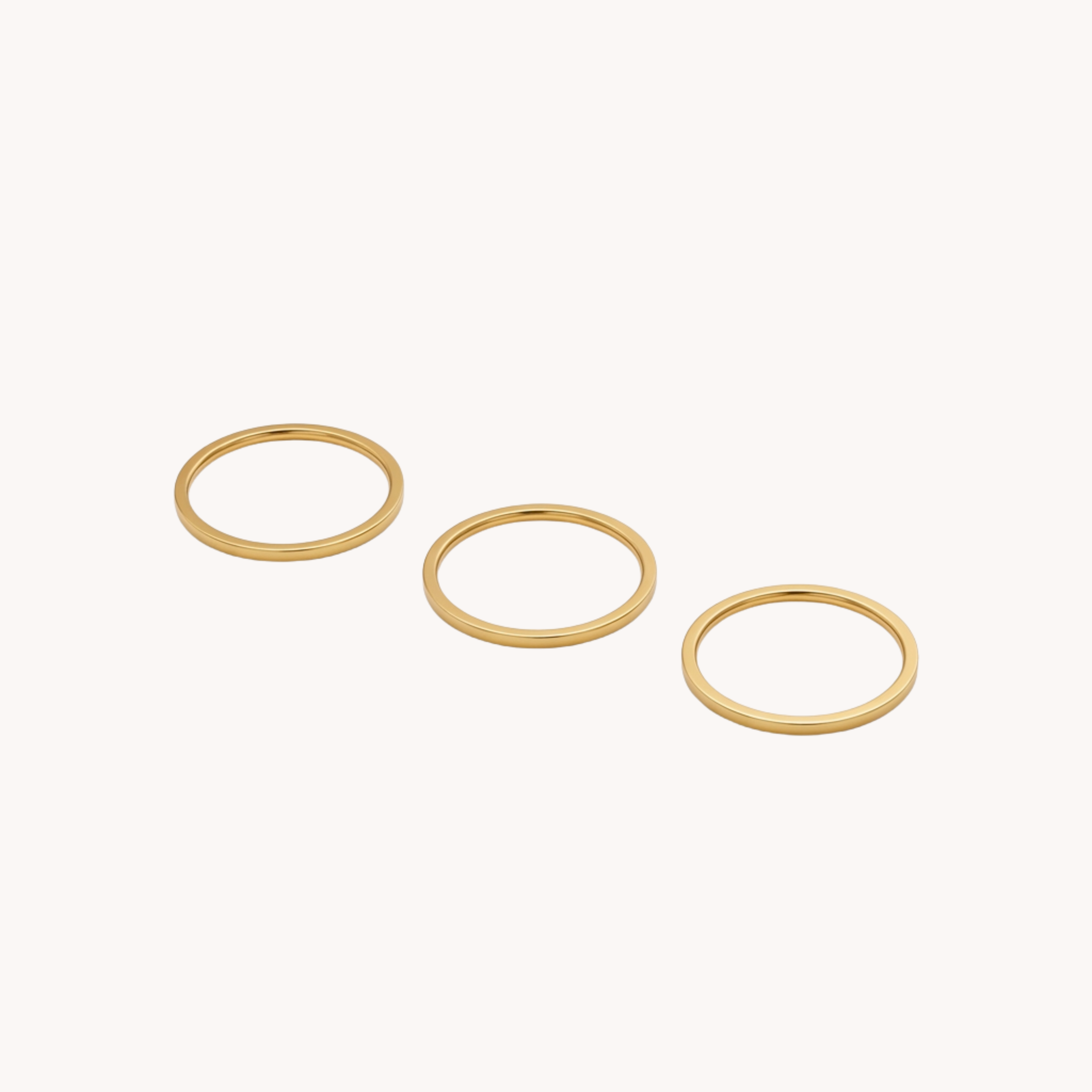SET ANELLI SOTTILI