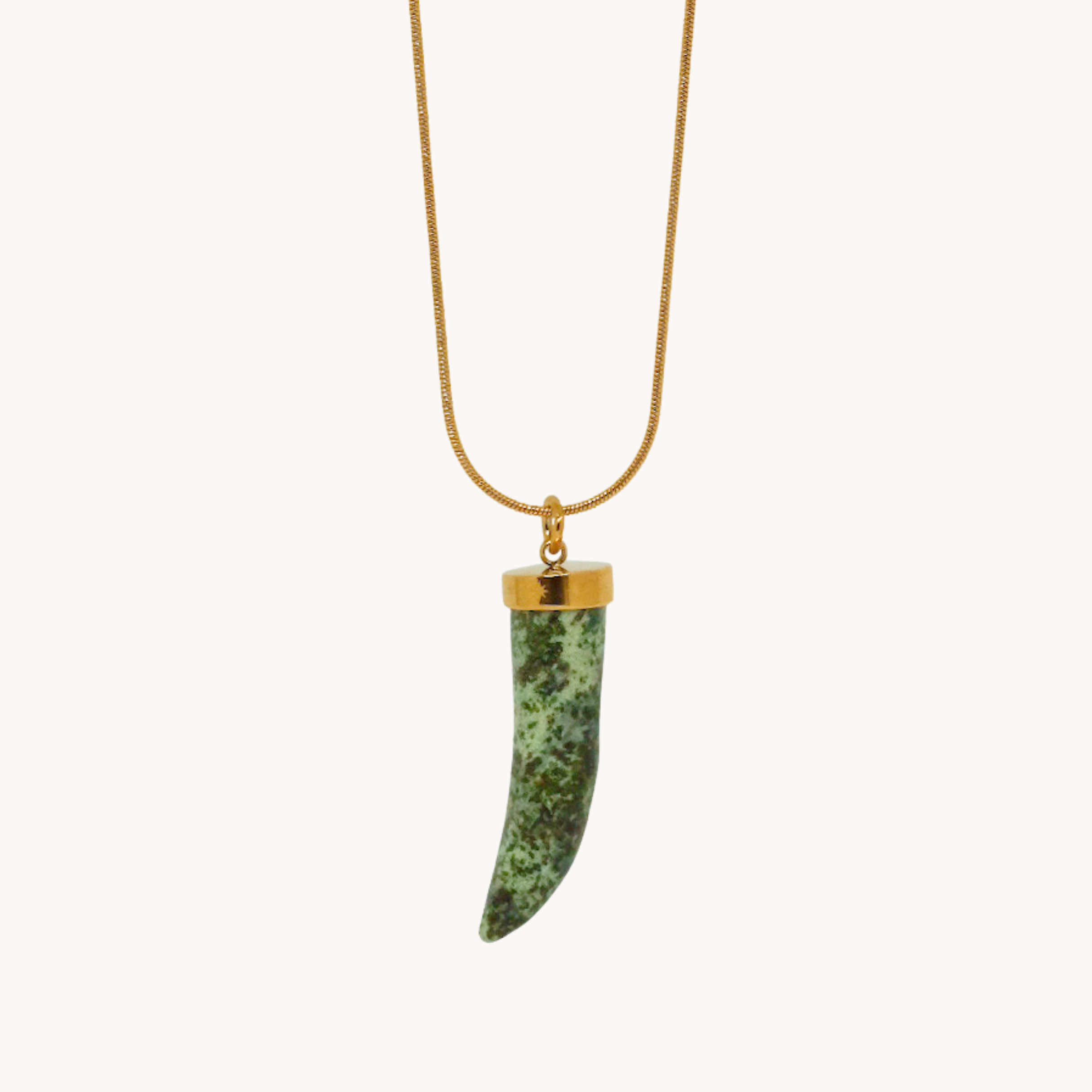 COLLANA CORNO VERDE