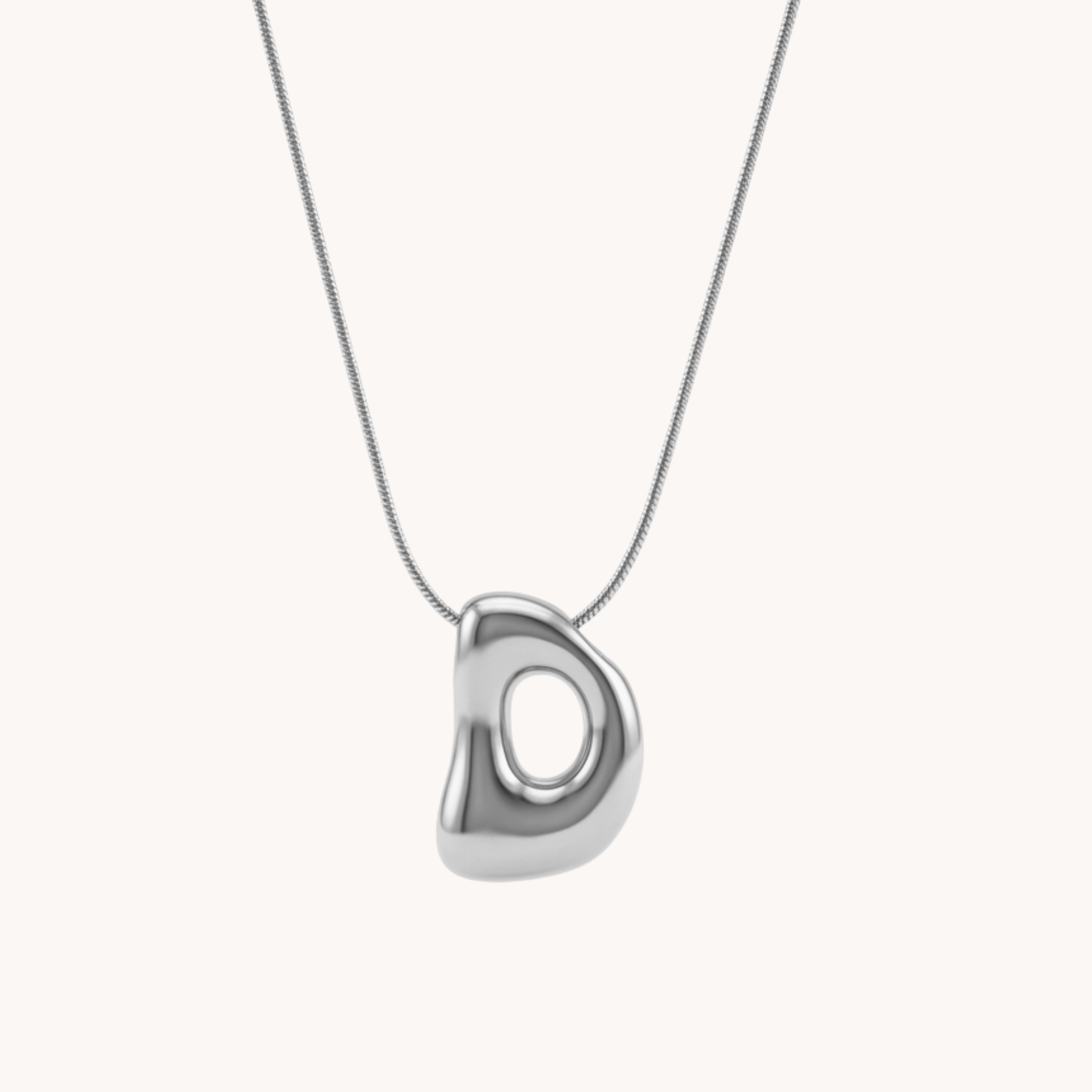 COLLANA IDENTITY IN ACCIAIO - scegli la tua lettera