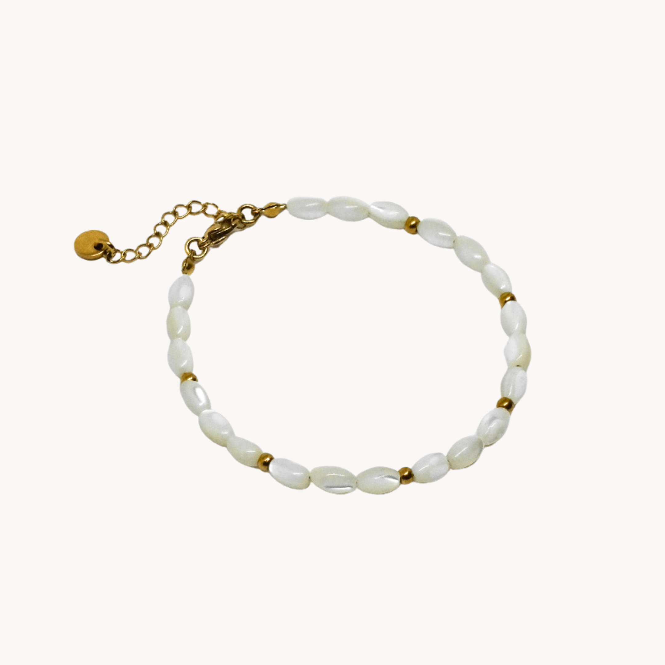 BRACCIALE PERLINE DI CONCHIGLIA