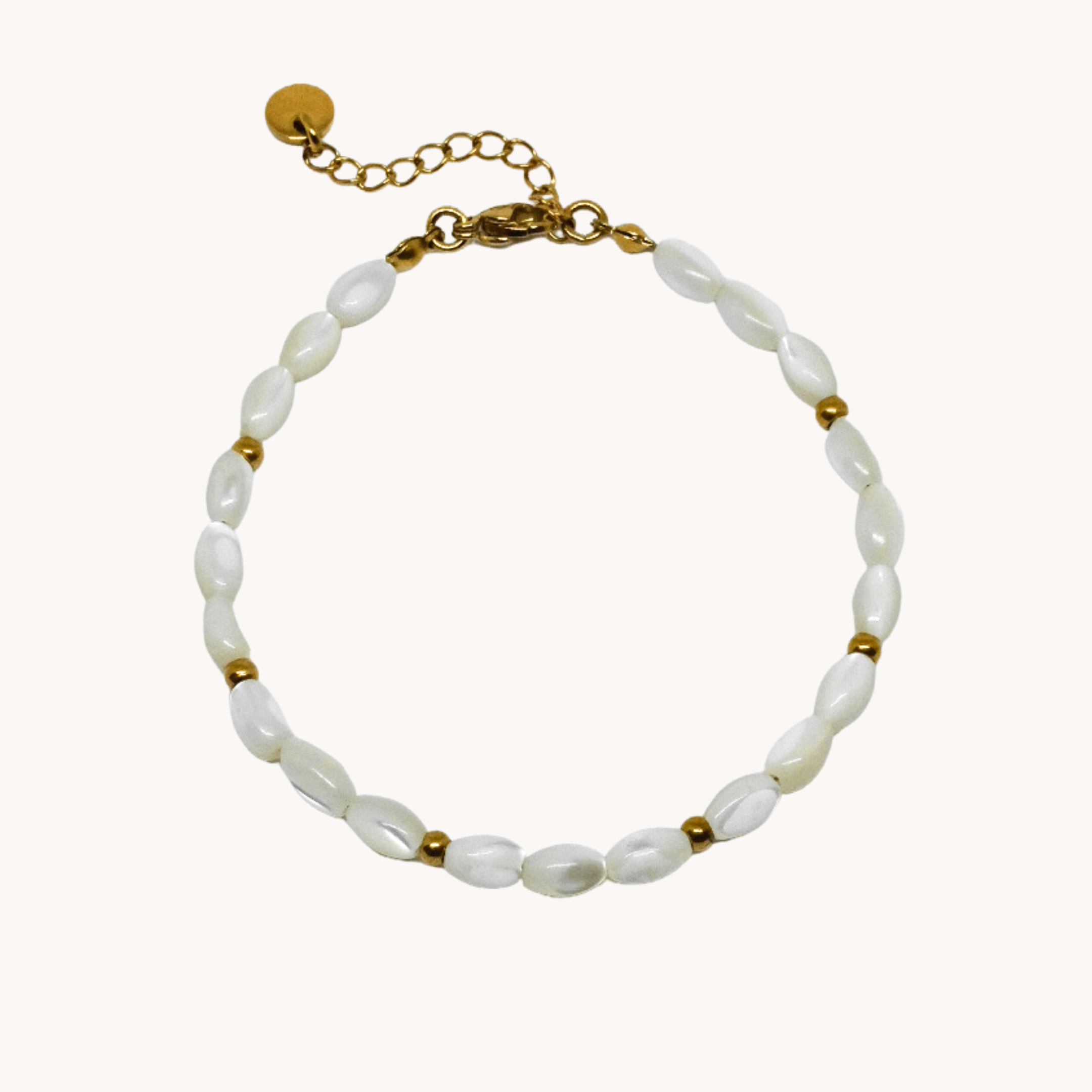 BRACCIALE PERLINE DI CONCHIGLIA