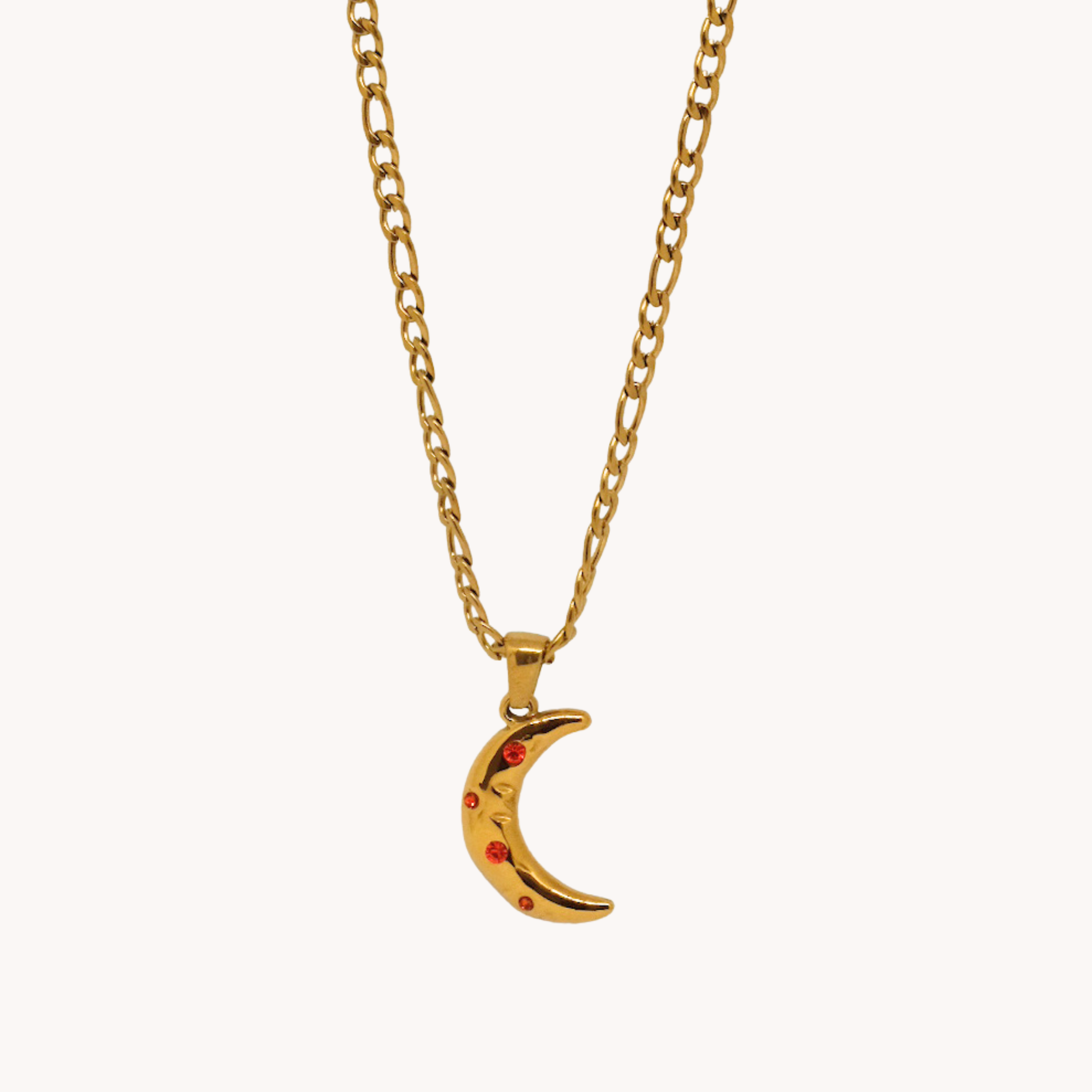 COLLANA LUNA CON ZIRCONI