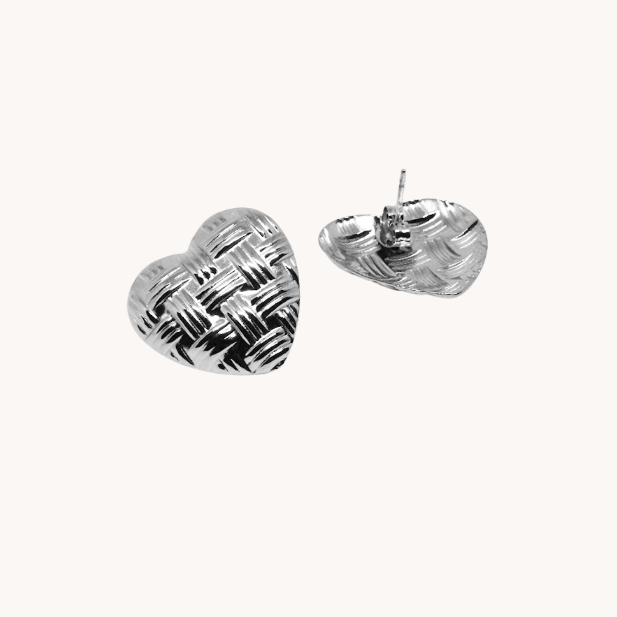 COPPIA ORECCHINI CUORE