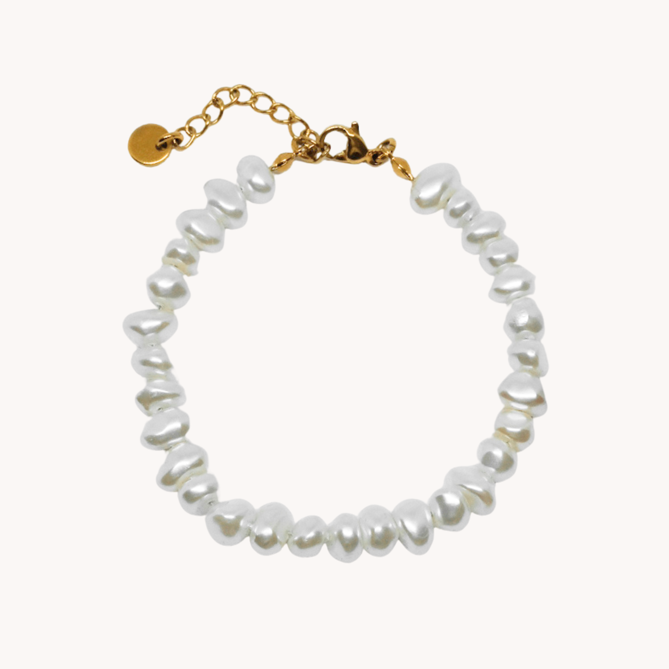 BRACCIALE PERLE IRREGOLARI