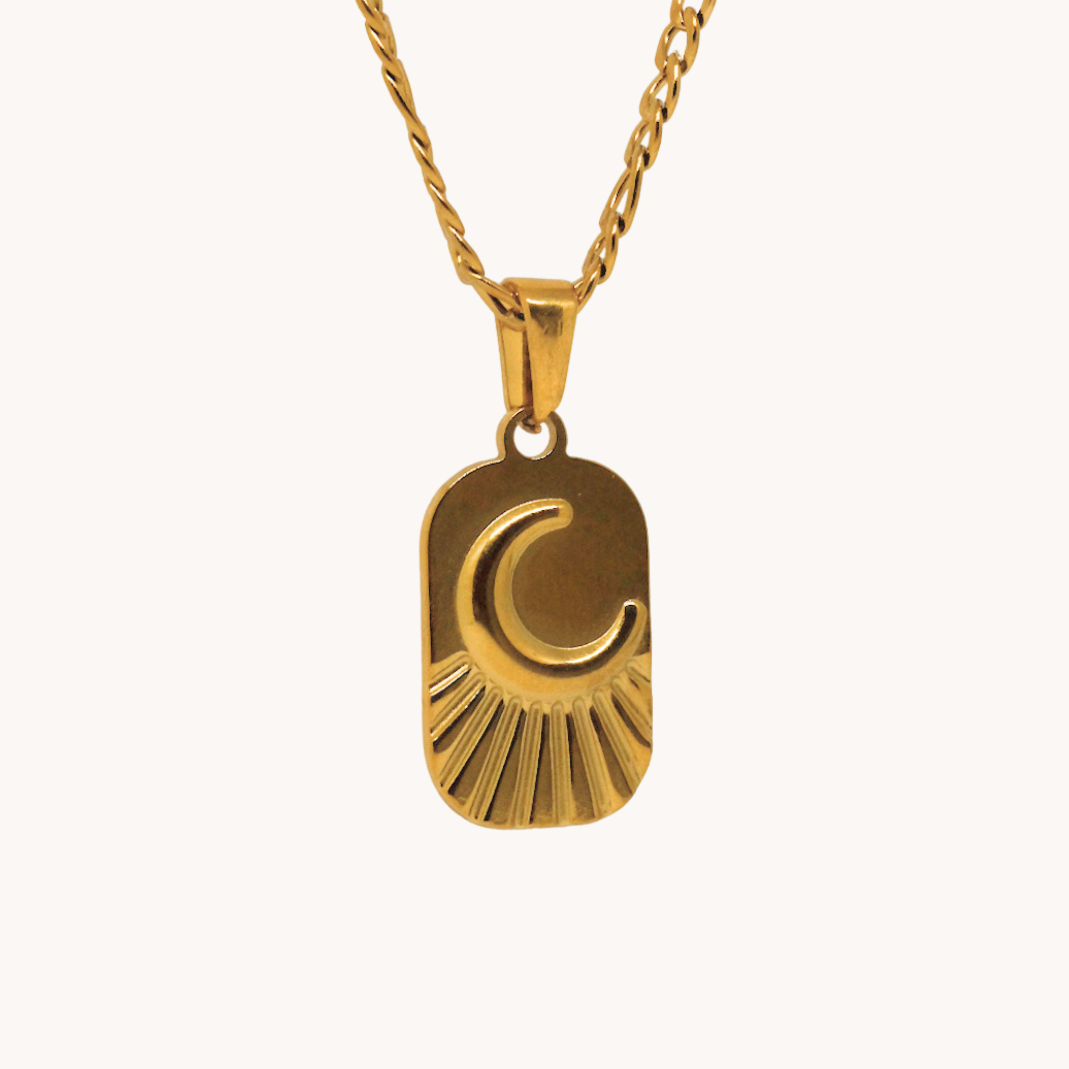 COLLANA MEDAGLIA LUNA