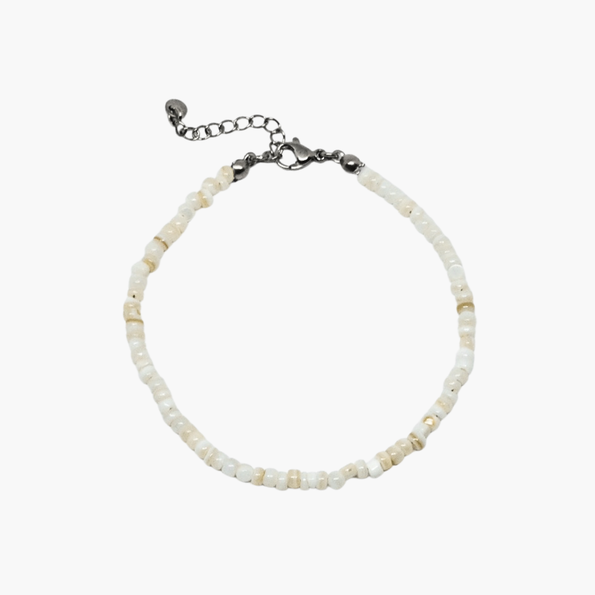 BRACCIALE PERLINE PANNA