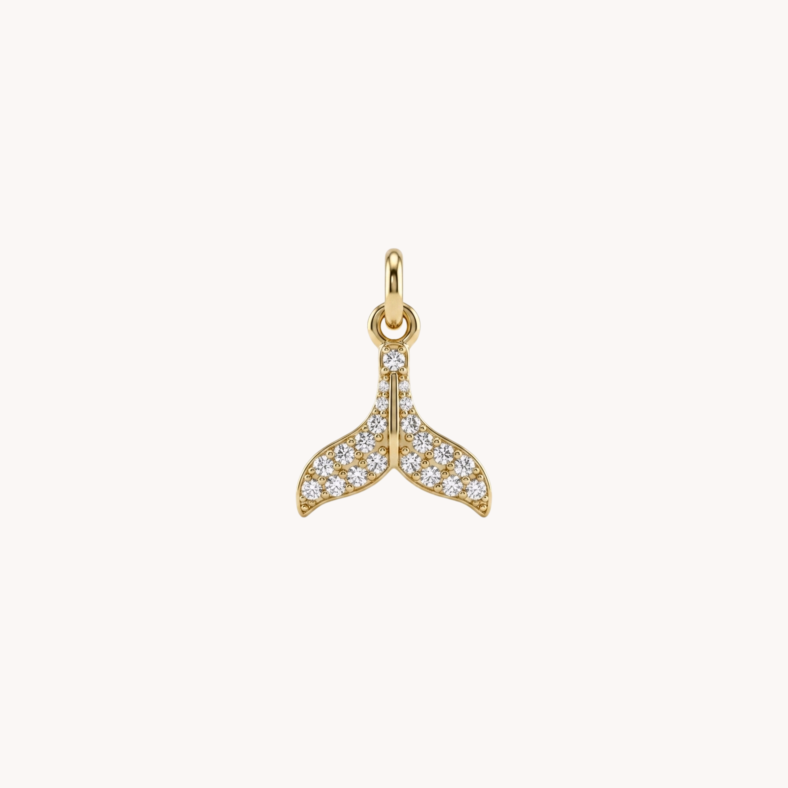 CIONDOLO CODA SIRENA ZIRCONATO