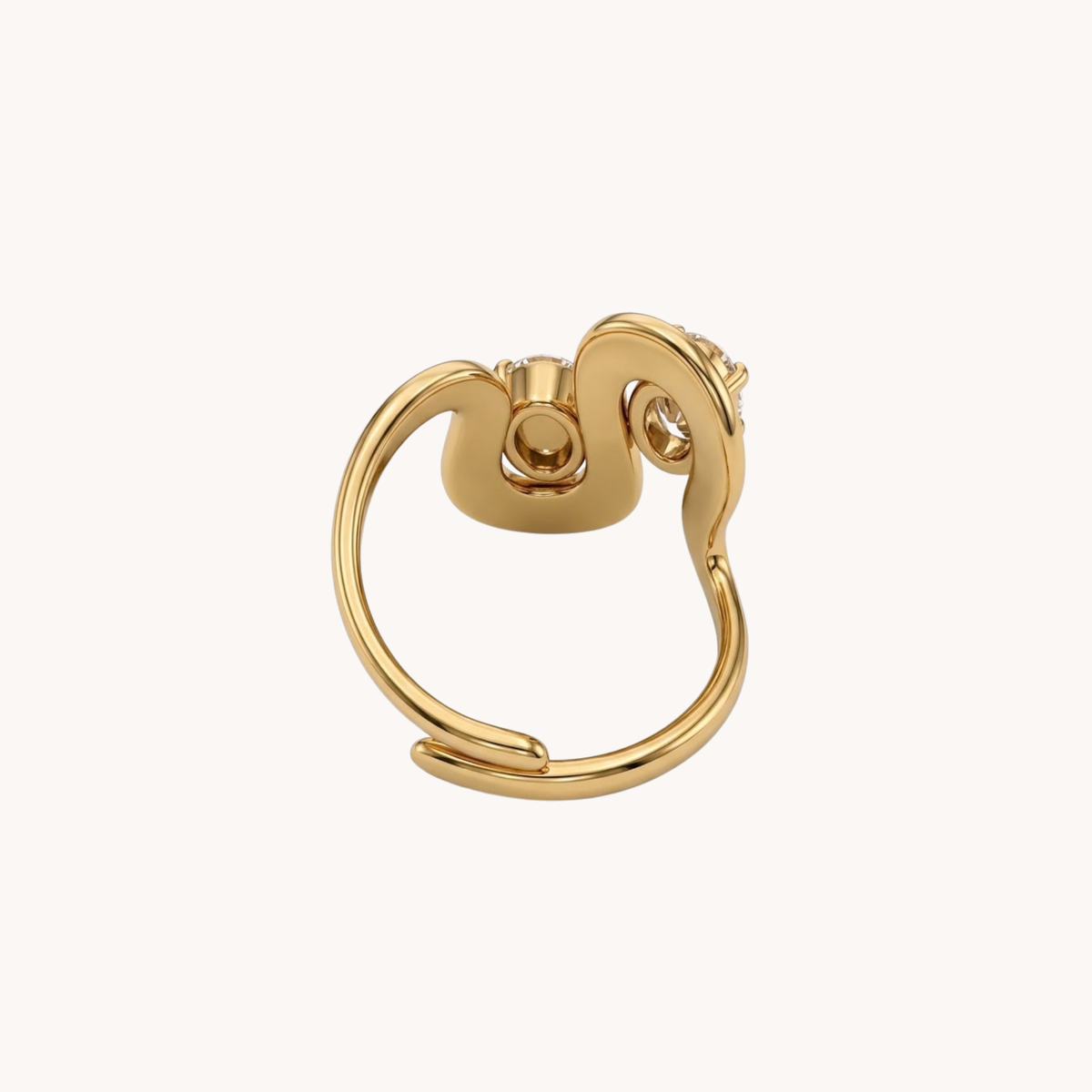 ANELLO GOLDEN WAVE
