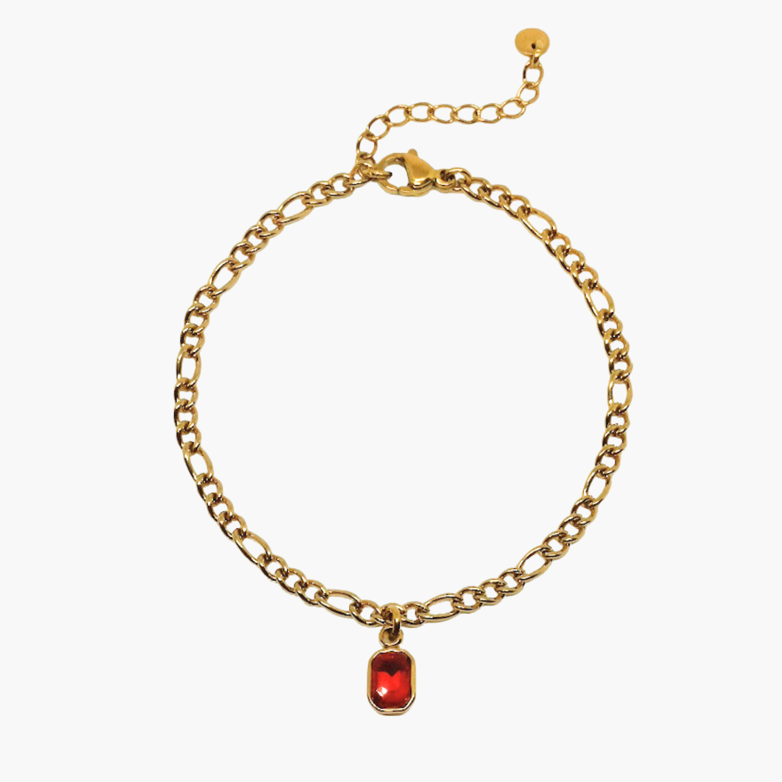BRACCIALE ZIRCONE MINI ROSSO