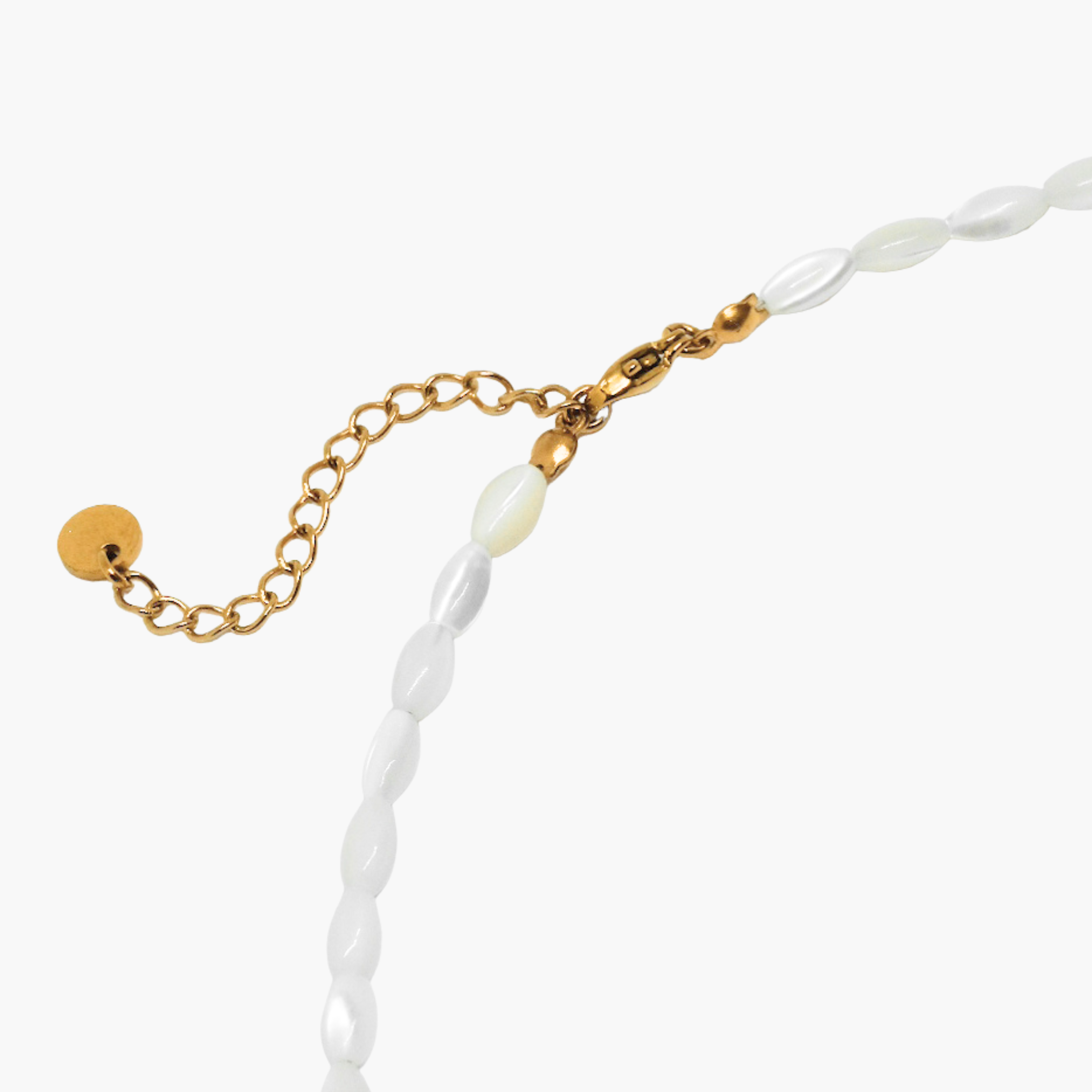 GIROCOLLO PERLINE BIANCHE