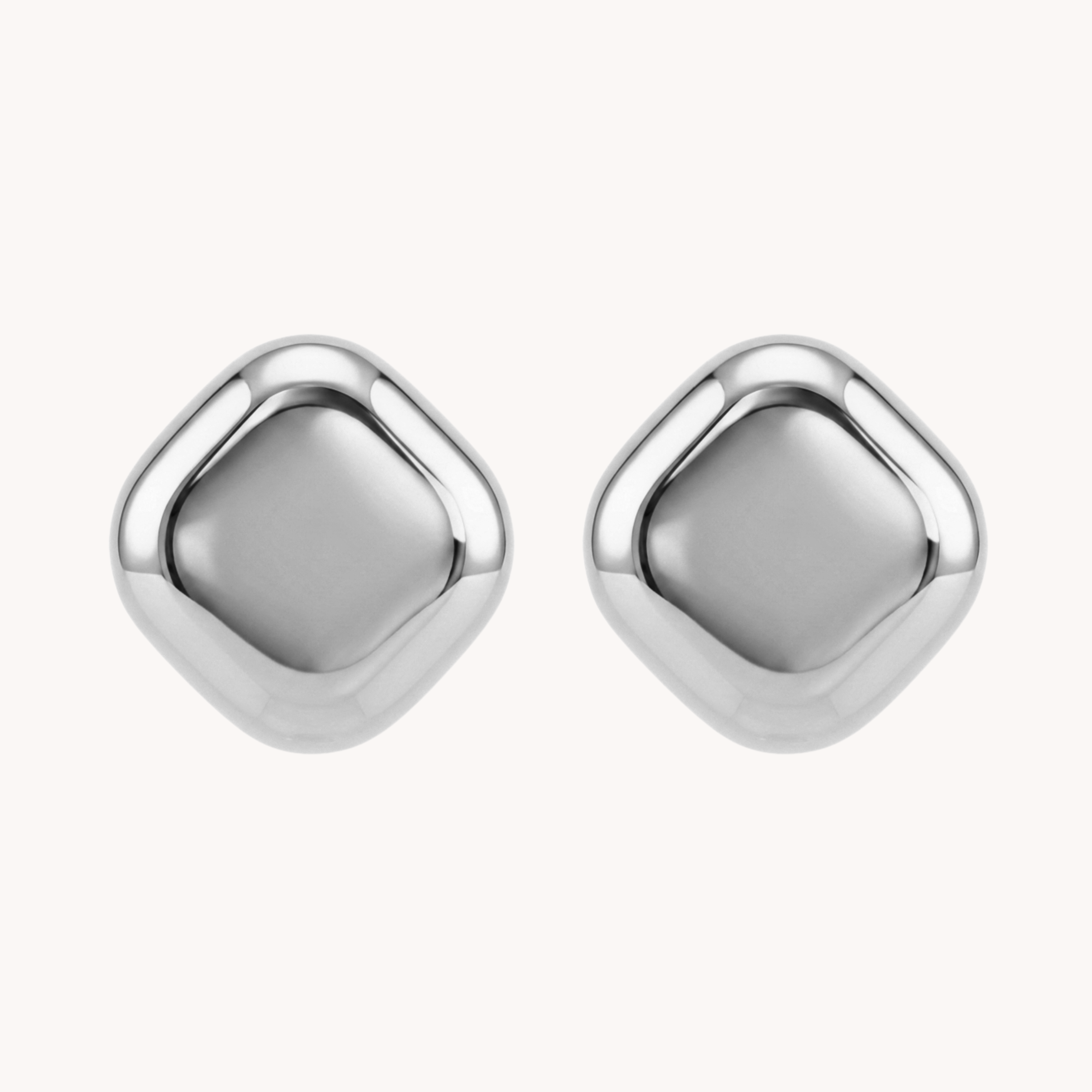 COPPIA ORECCHINI BOTTONE