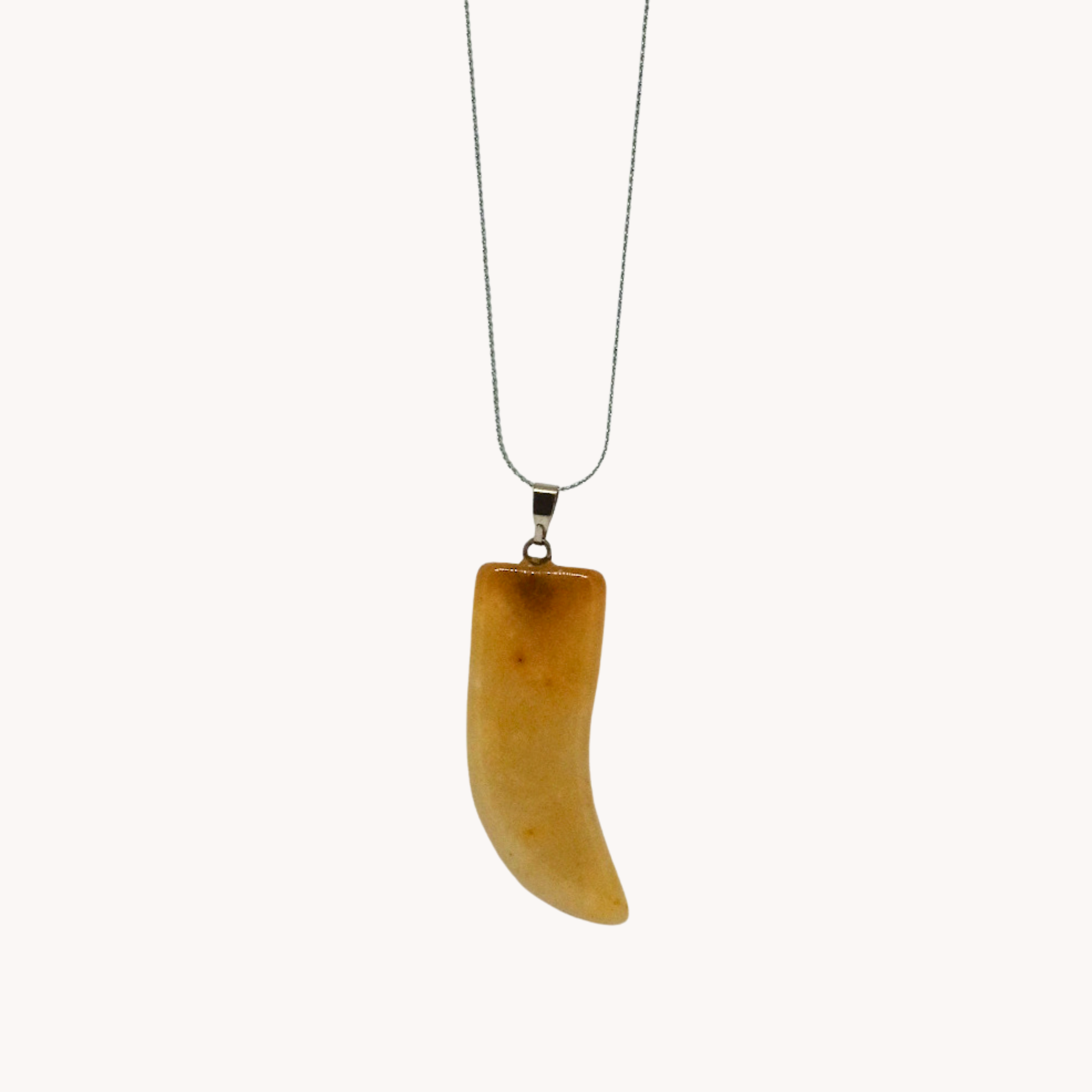 COLLANA CORNO ARGENTO