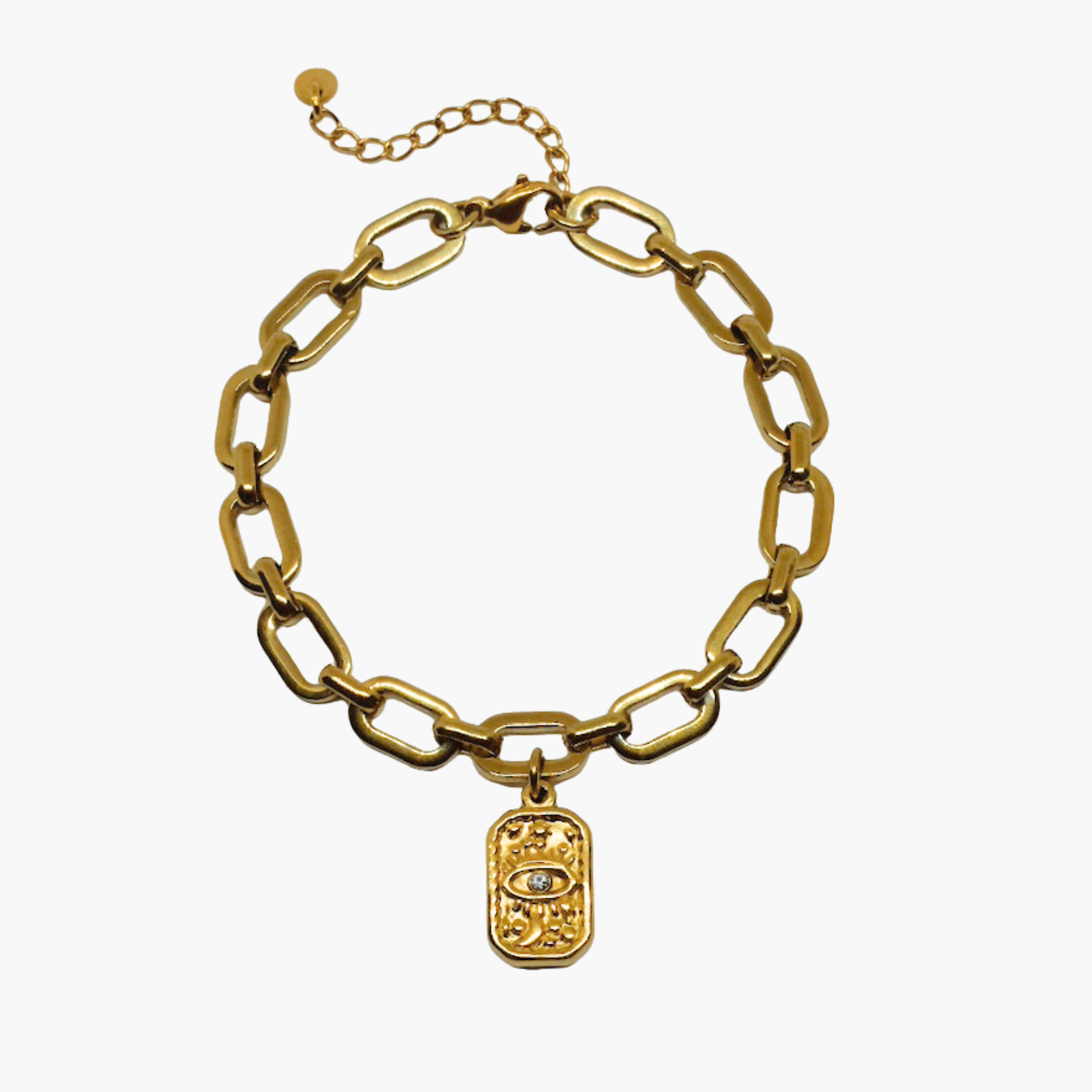 BRACCIALE CATENA MEDAGLIA