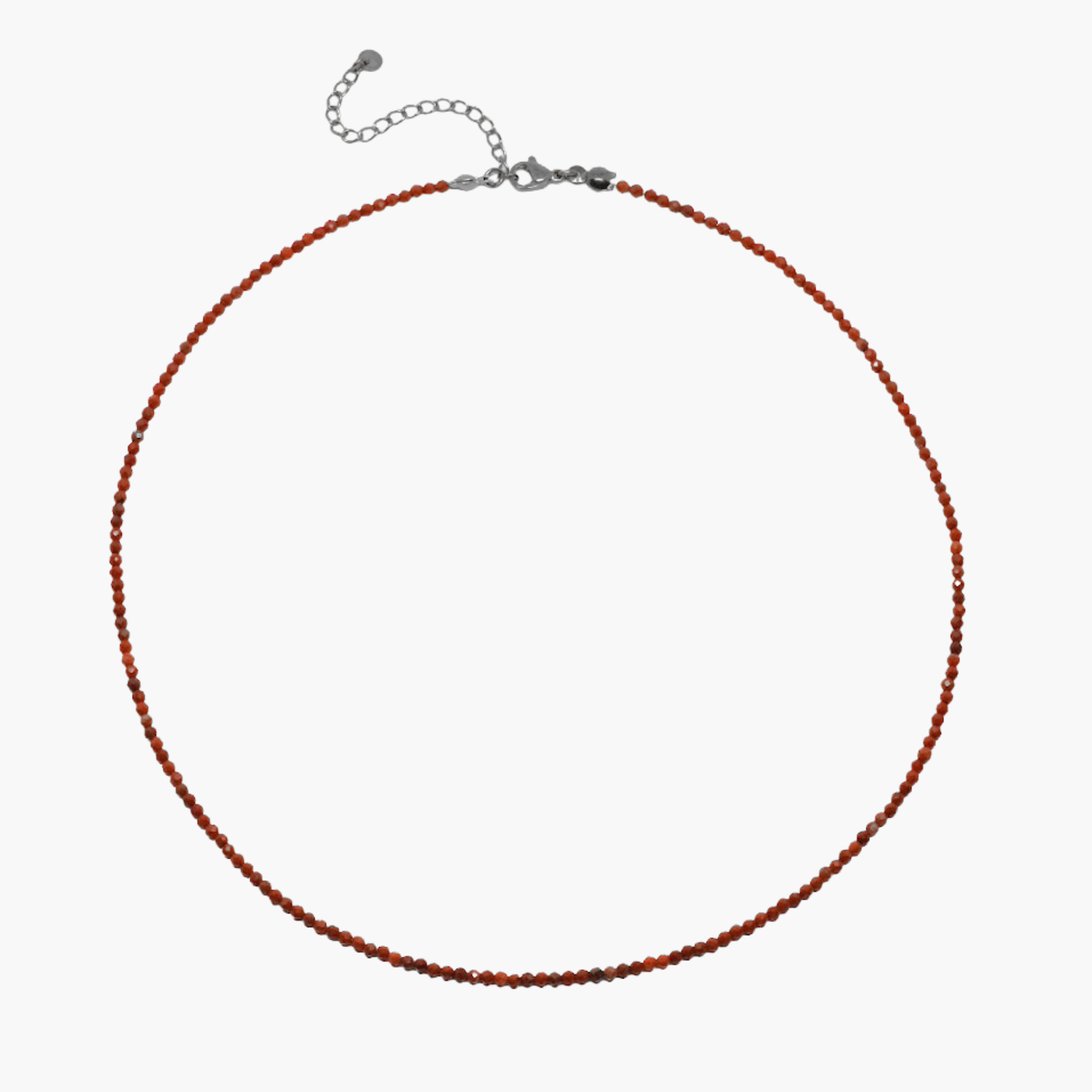 GIROCOLLO PERLINE CORALLO