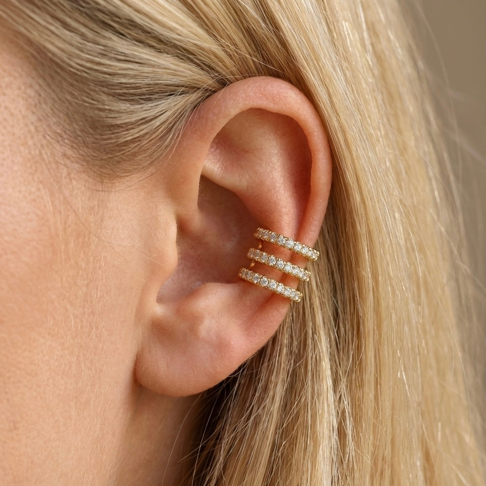 EAR CUFF TRIPLE SHINE