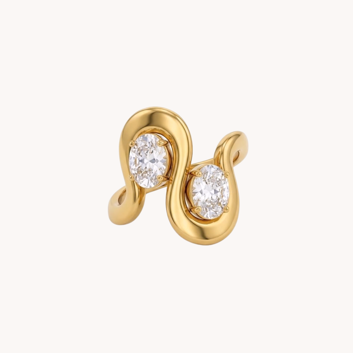 ANELLO GOLDEN WAVE