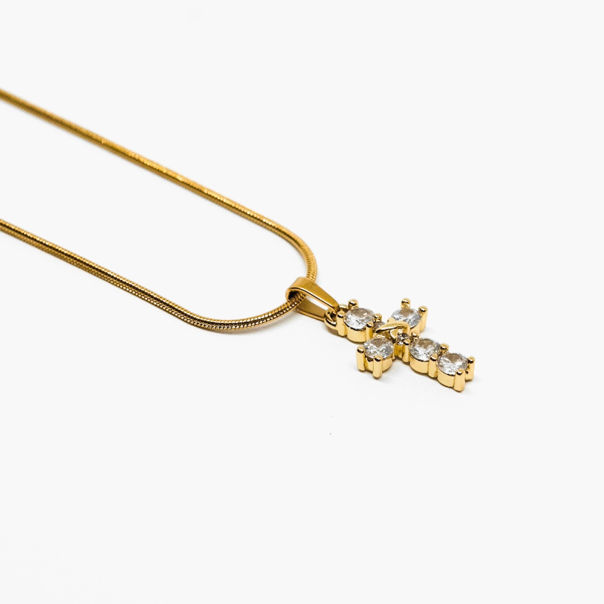 COLLANA CROCE ORO