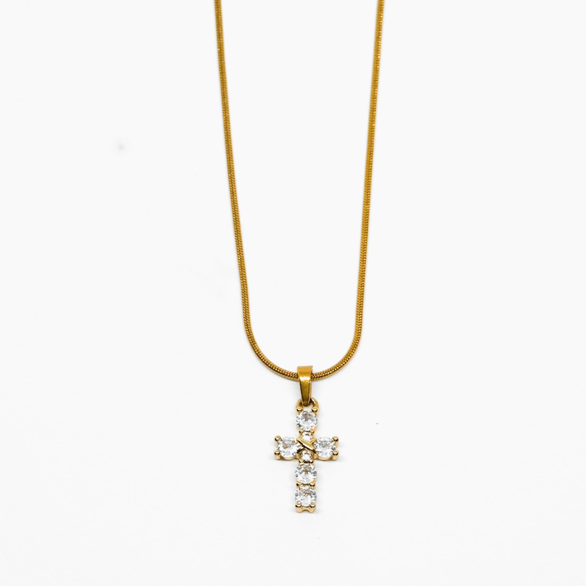 COLLANA CROCE ORO