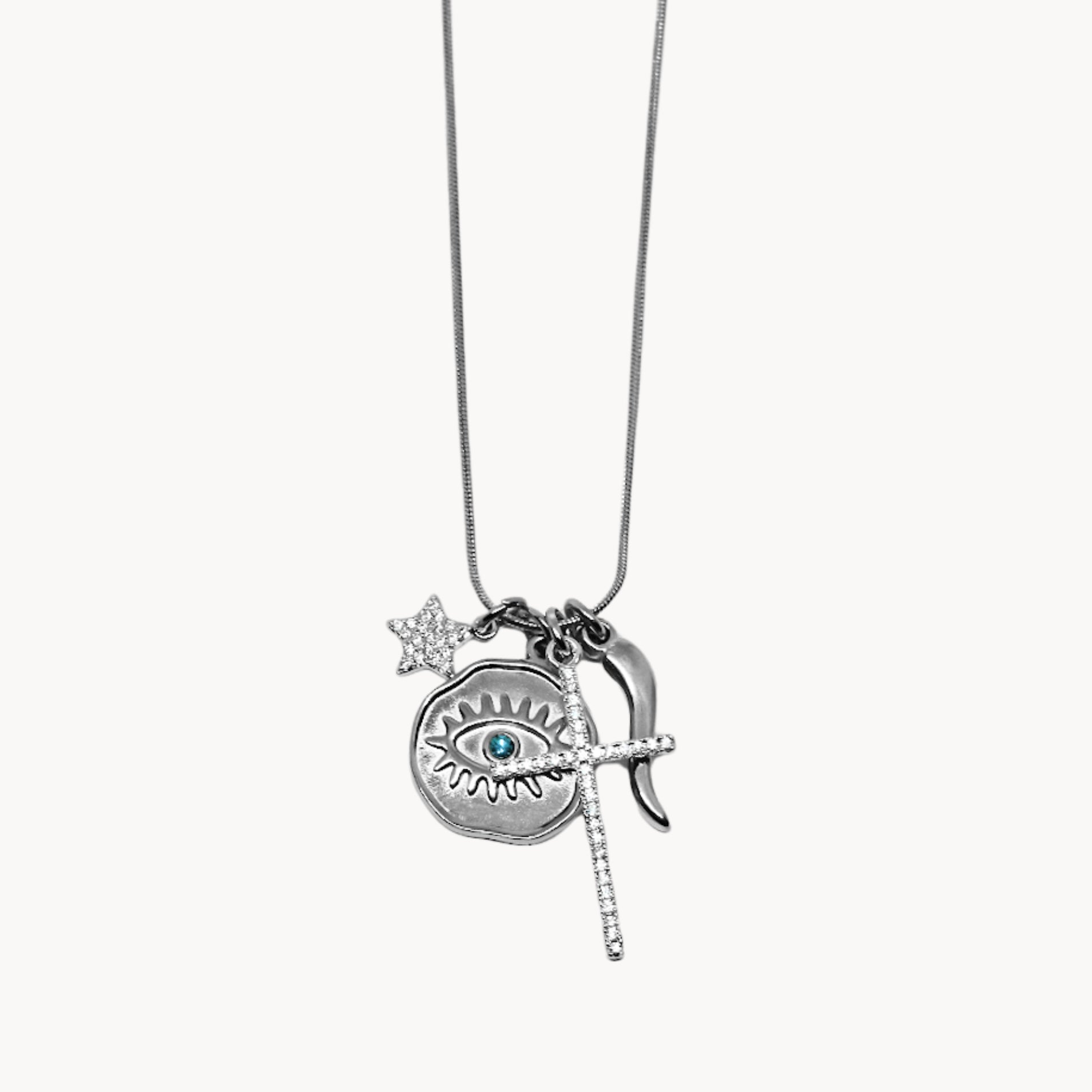 COLLANA CHARMS OCCHIO