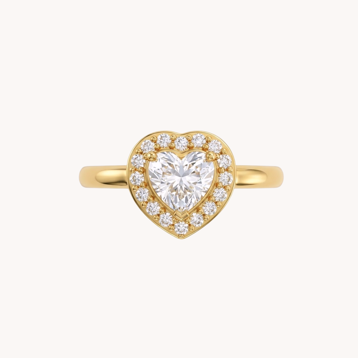 Anello Pure Love con Cuore e Zirconi - VANDEM