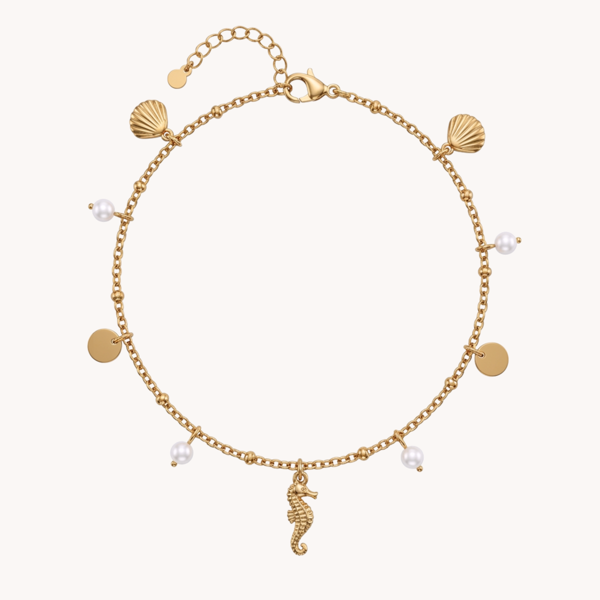 Cavigliera Seahorse Pearl - VANDEM