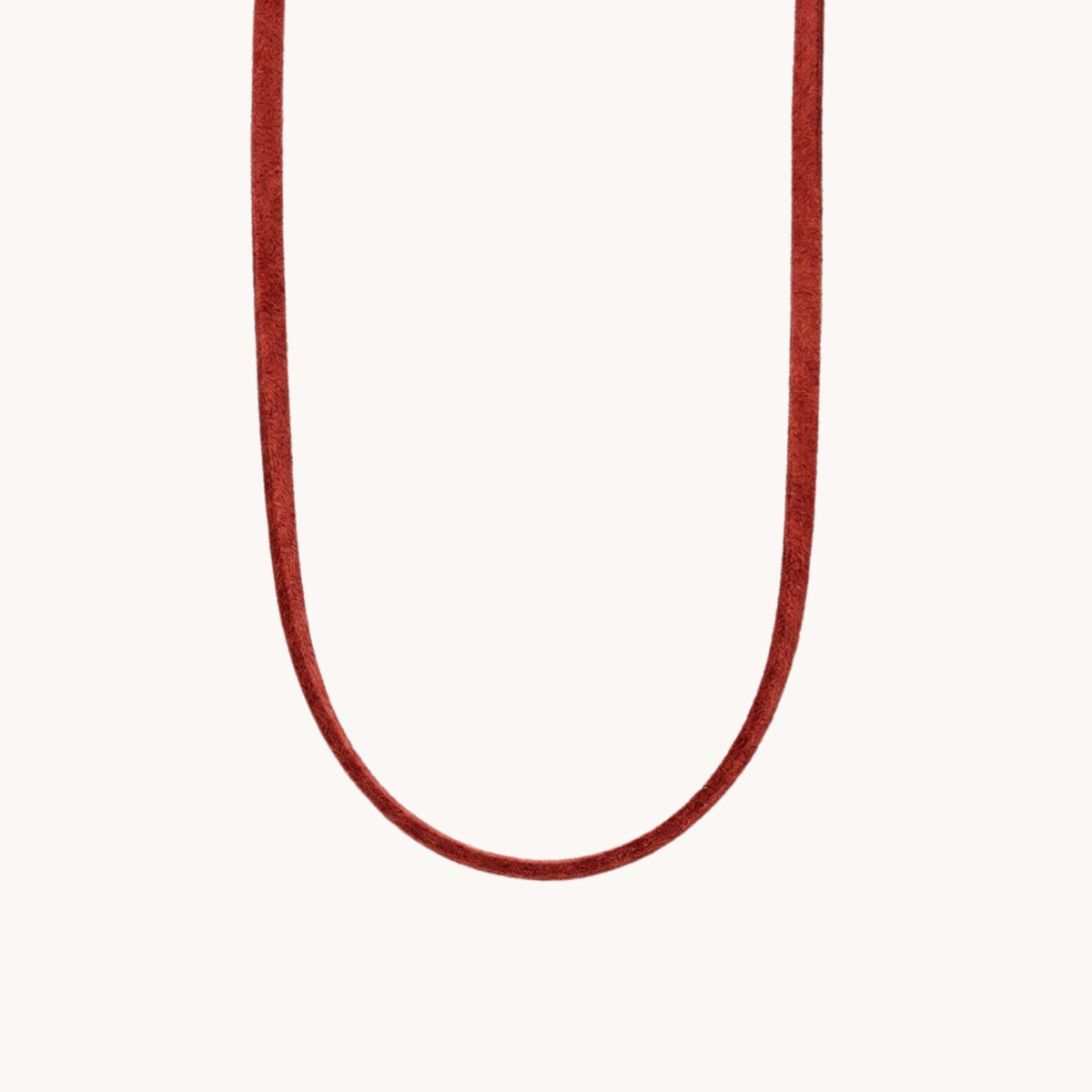 Choker Scamosciato - Dettaglio Ravvicinato - VANDEM