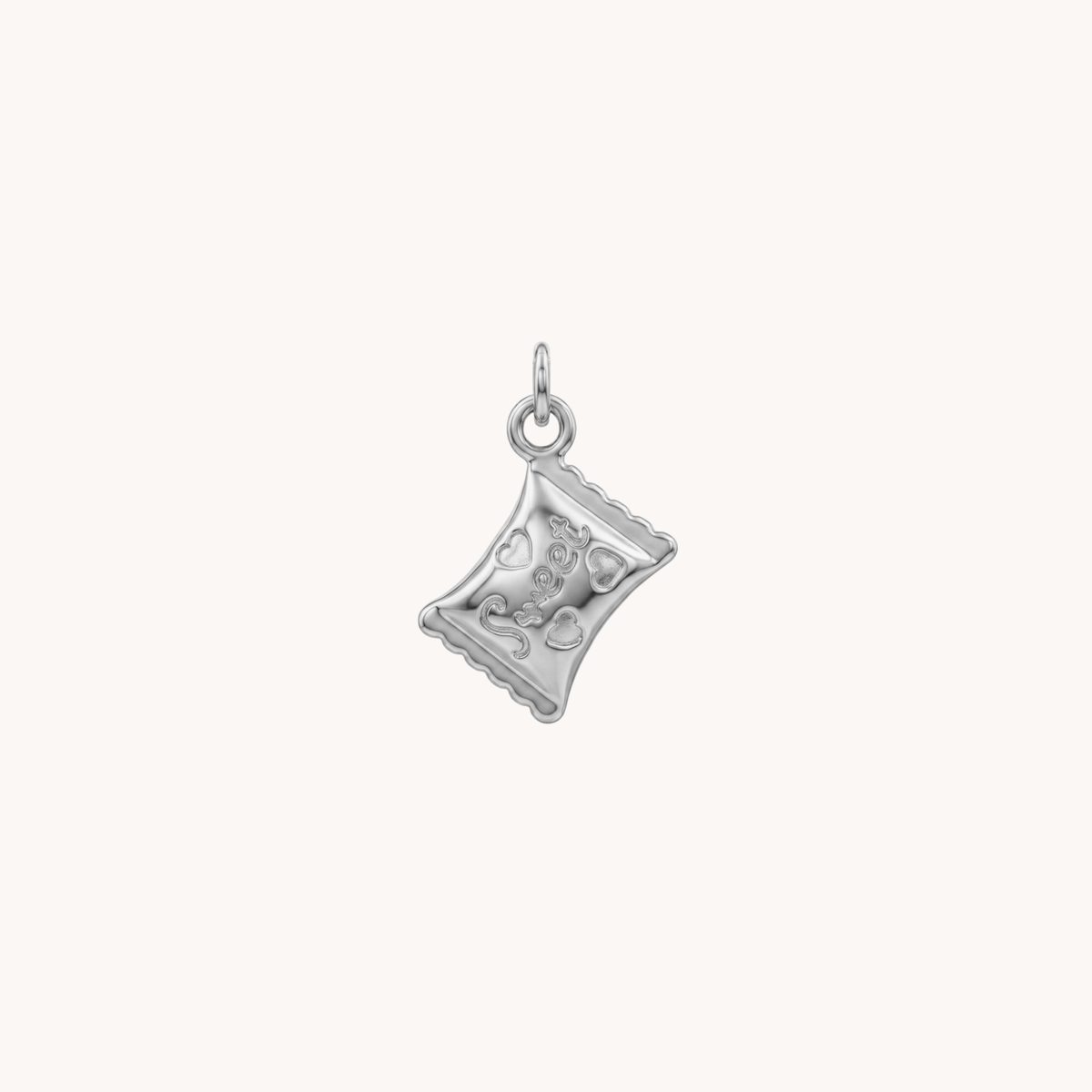 Ciondolo caramella 3D Sweet Candy argento - VANDEM