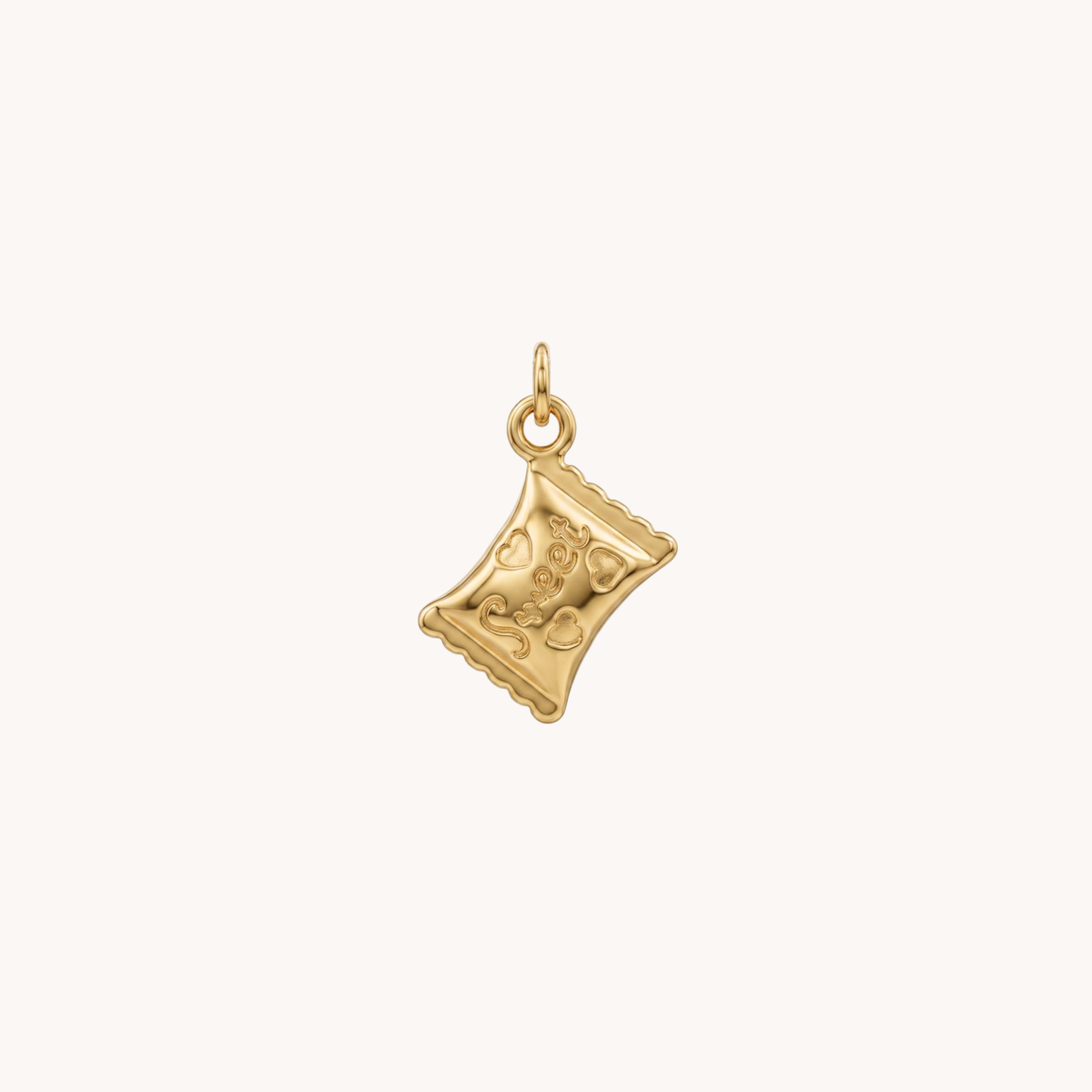 Ciondolo caramella 3D Sweet Candy oro - VANDEM