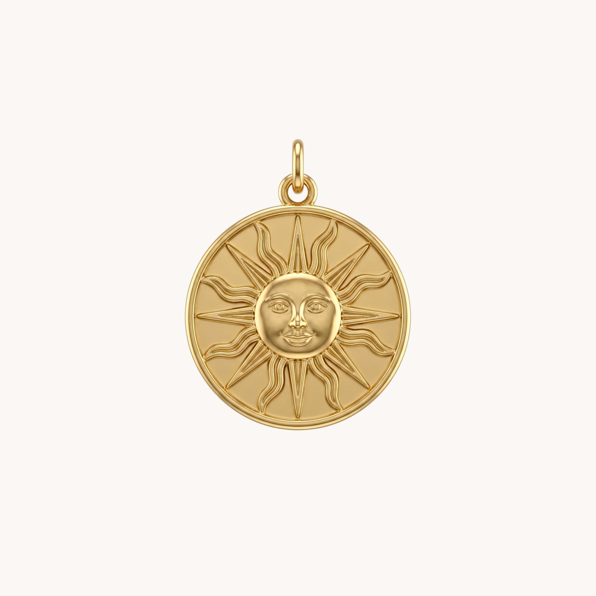 Ciondolo medaglia con sole antico Sol Coin - VANDEM